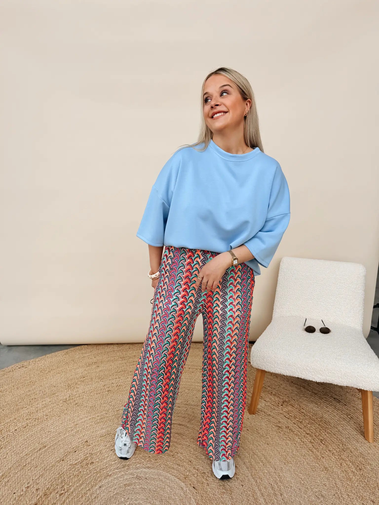 Katrien Pantalon Multicolor