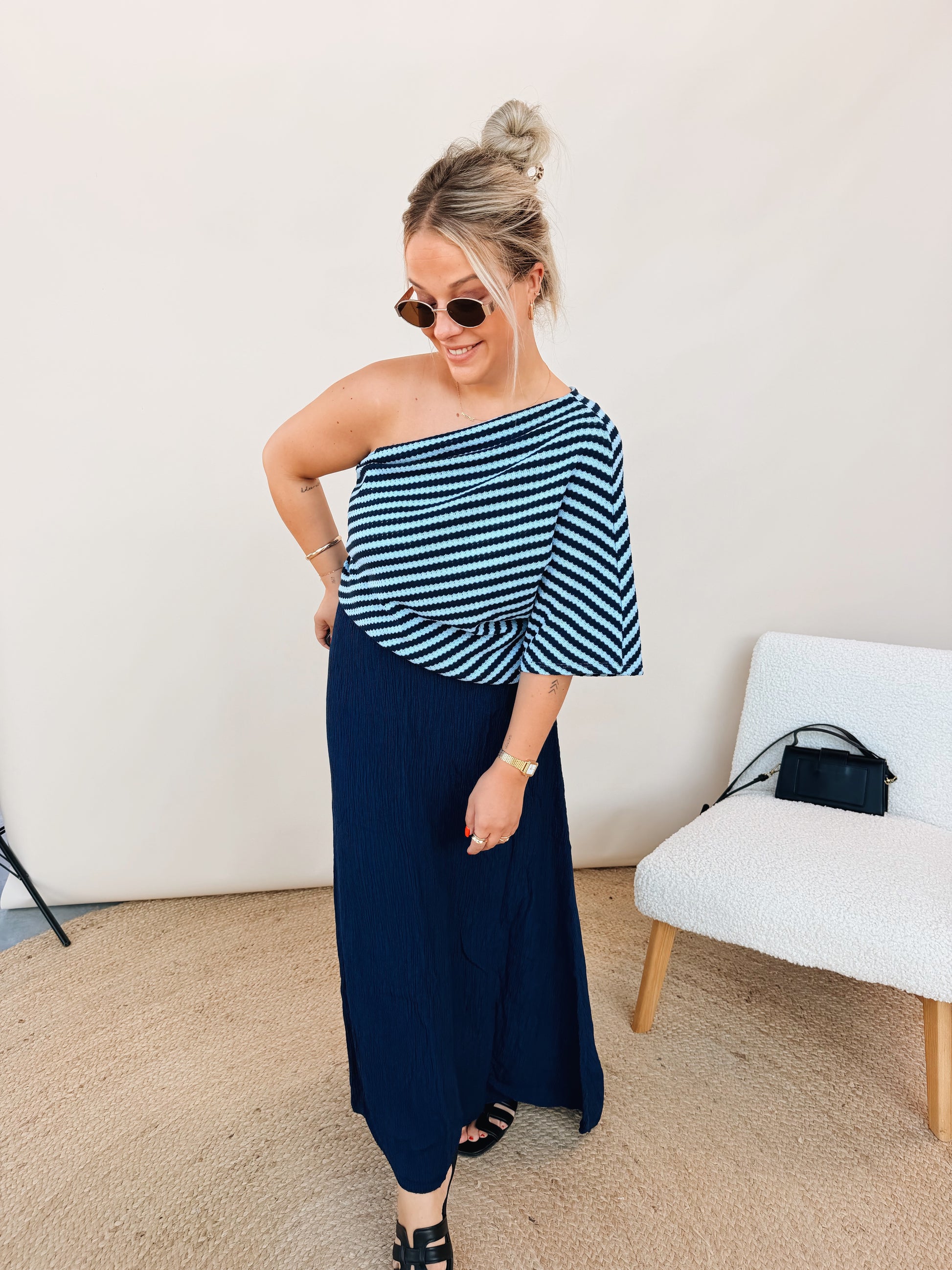 Lilly Top Navy