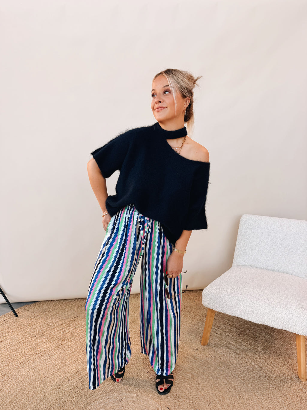 Florine Pantalon Navy
