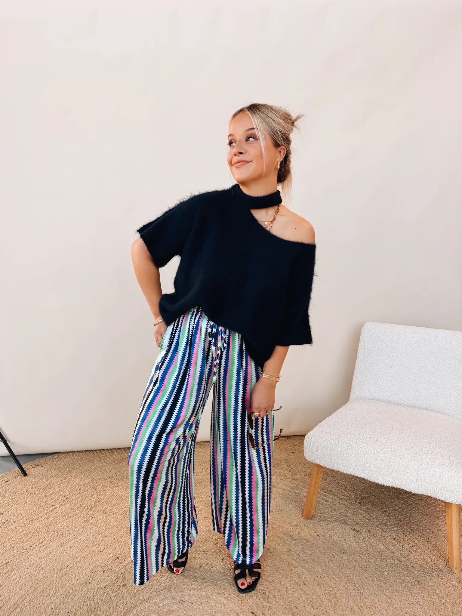 Florine Pantalon Navy