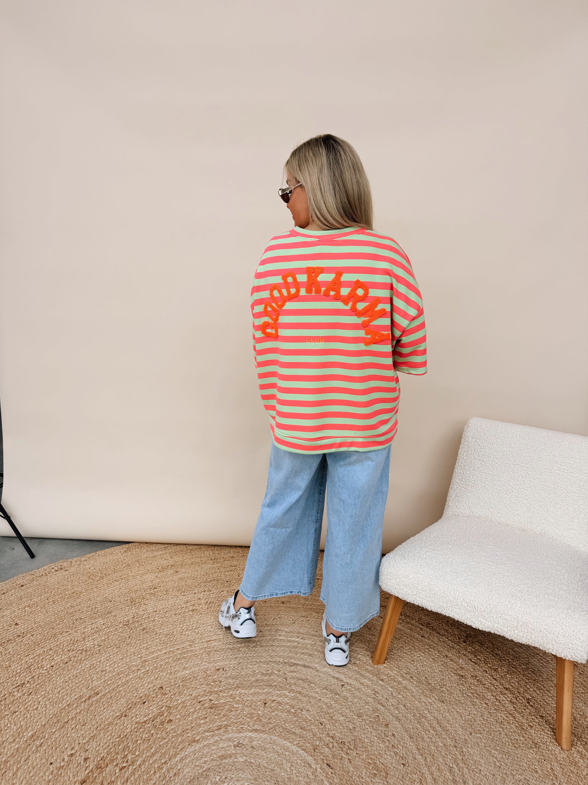 Shirt Good Karma Groen