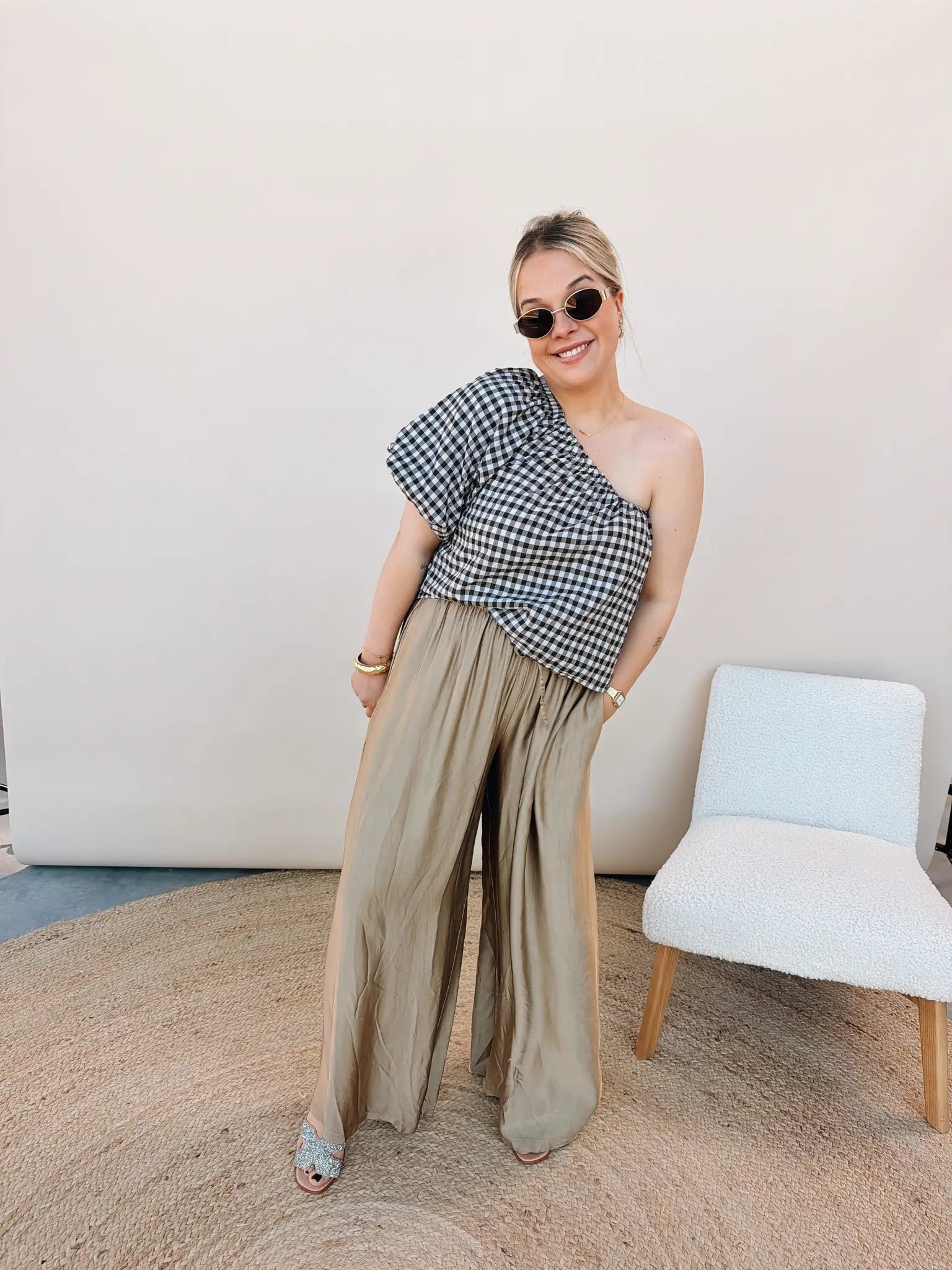 Francien Pantalon Taupe