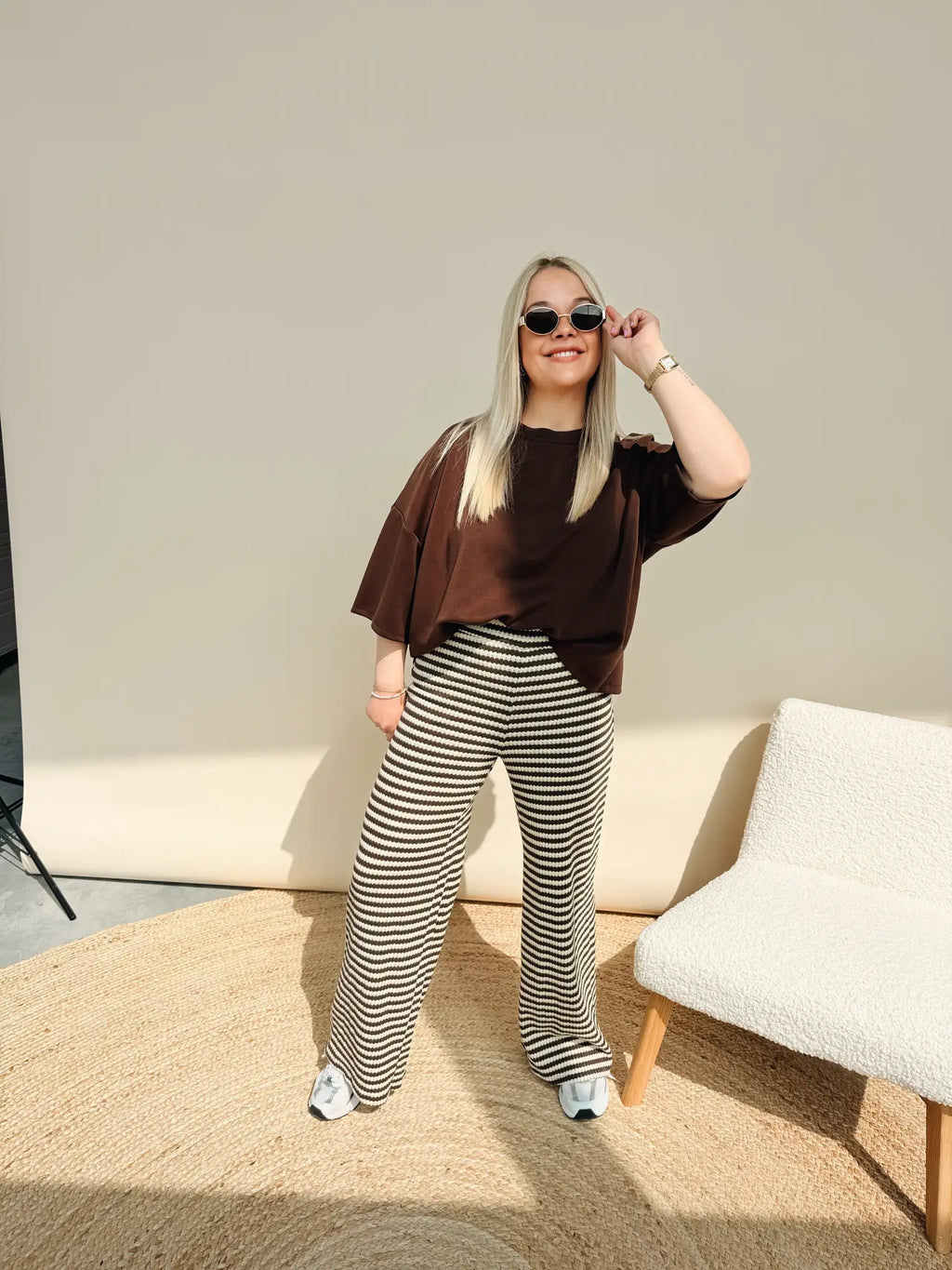 Leontien Shirt Chocolade