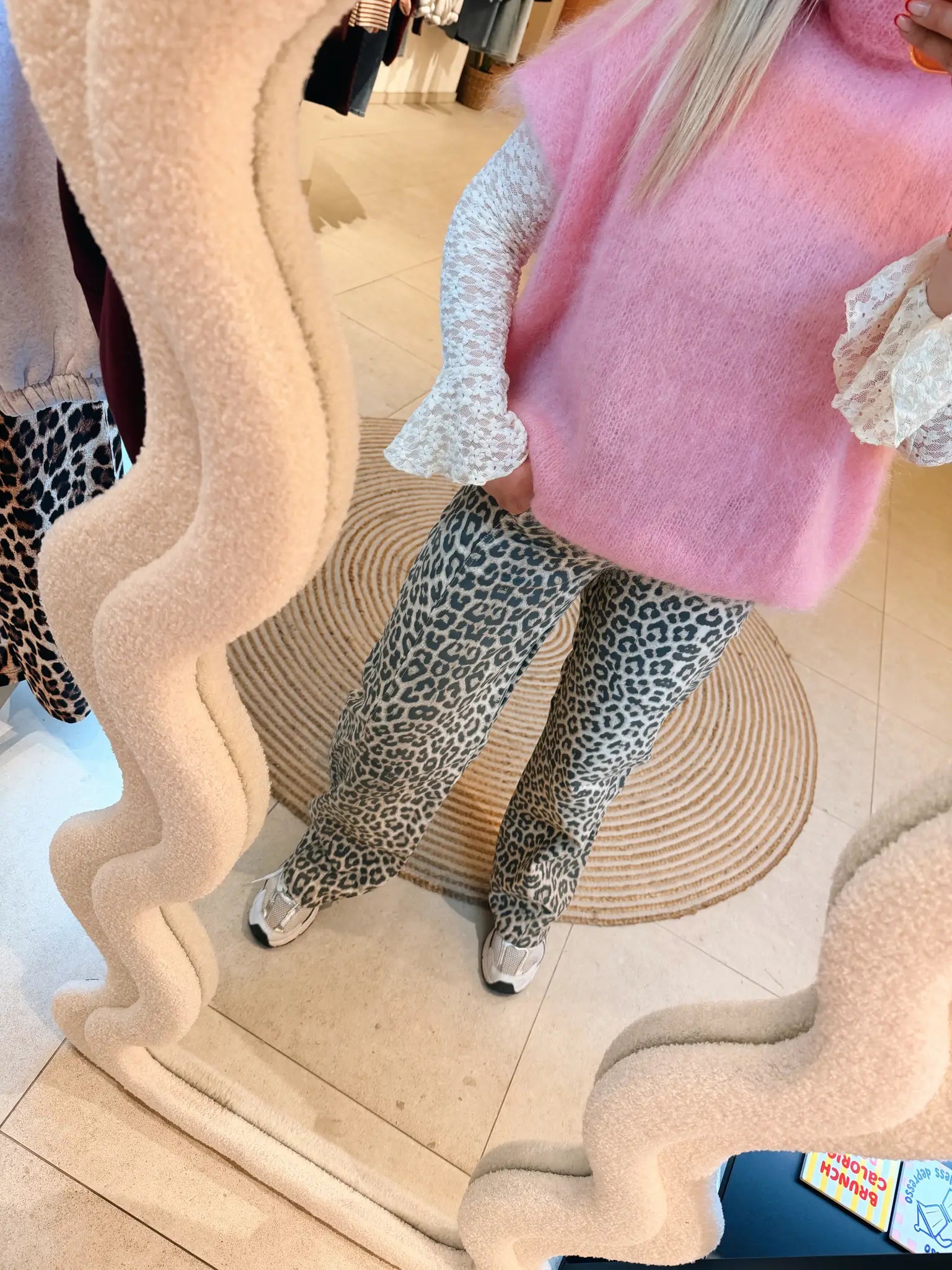 Danira Leopard Pantalon