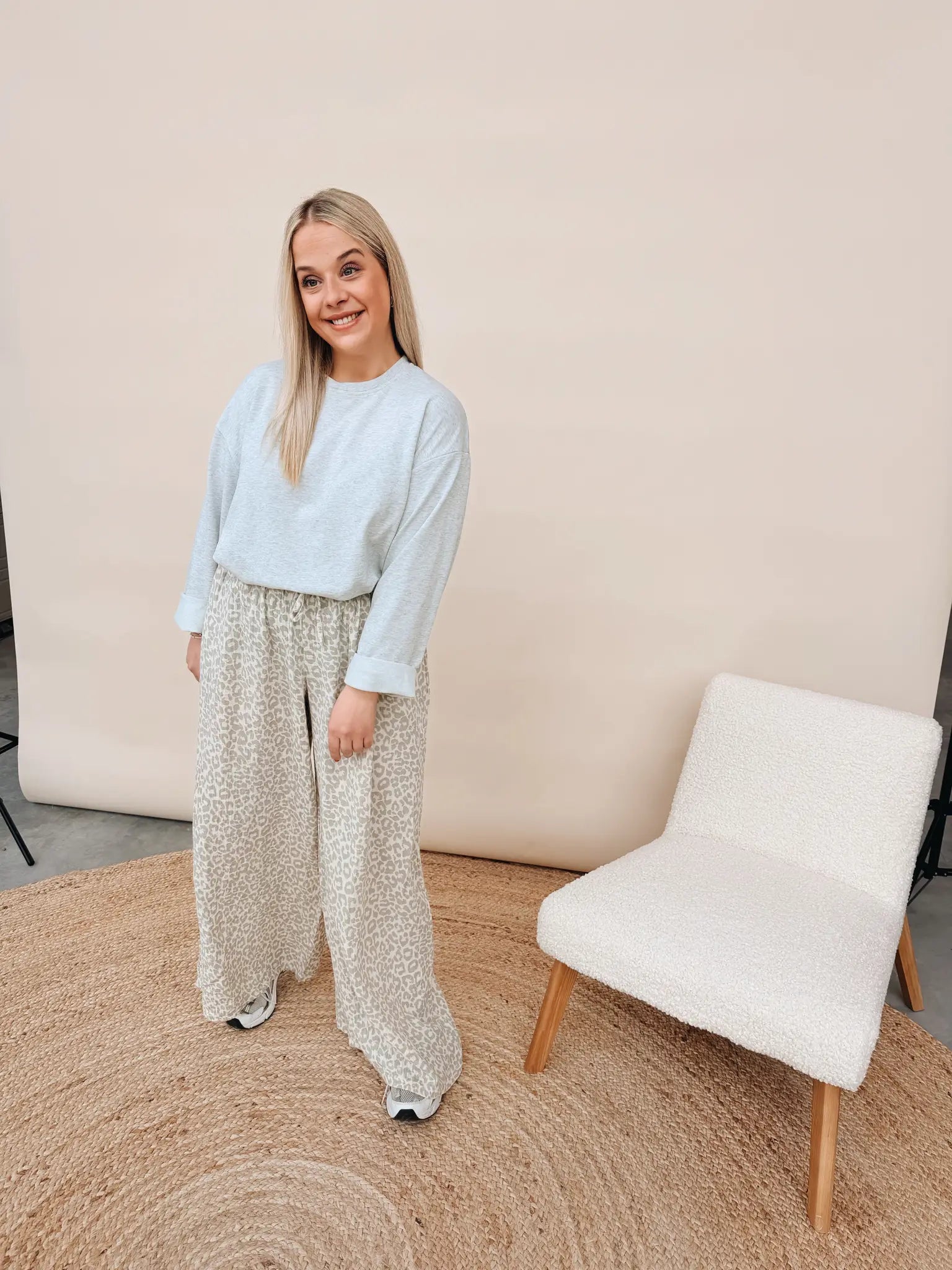 Lora Leopard Pantalon