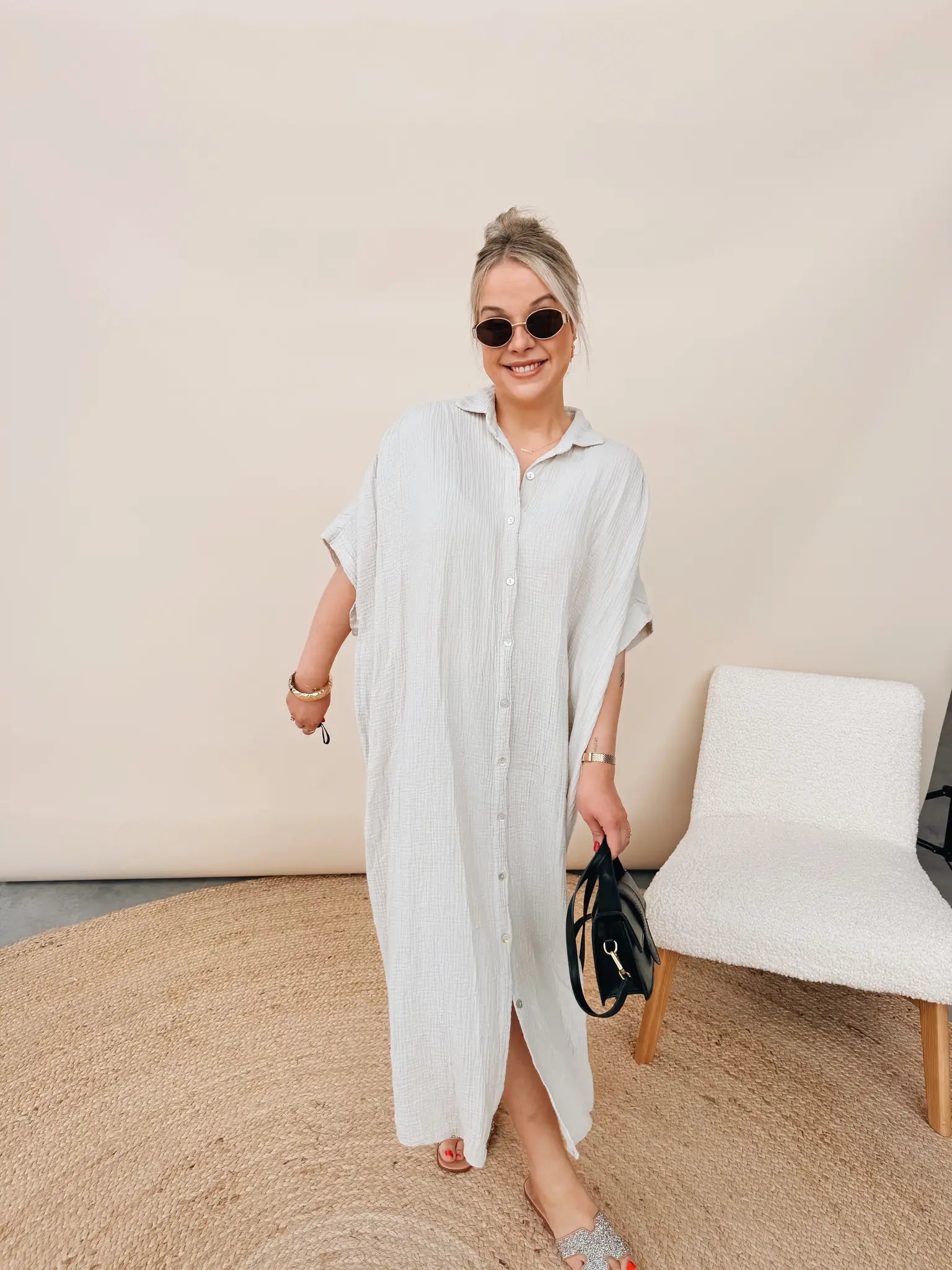 Mona Jurk Beige
