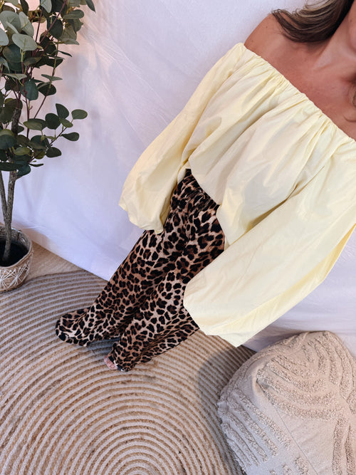 Buna Leopard Pantalon