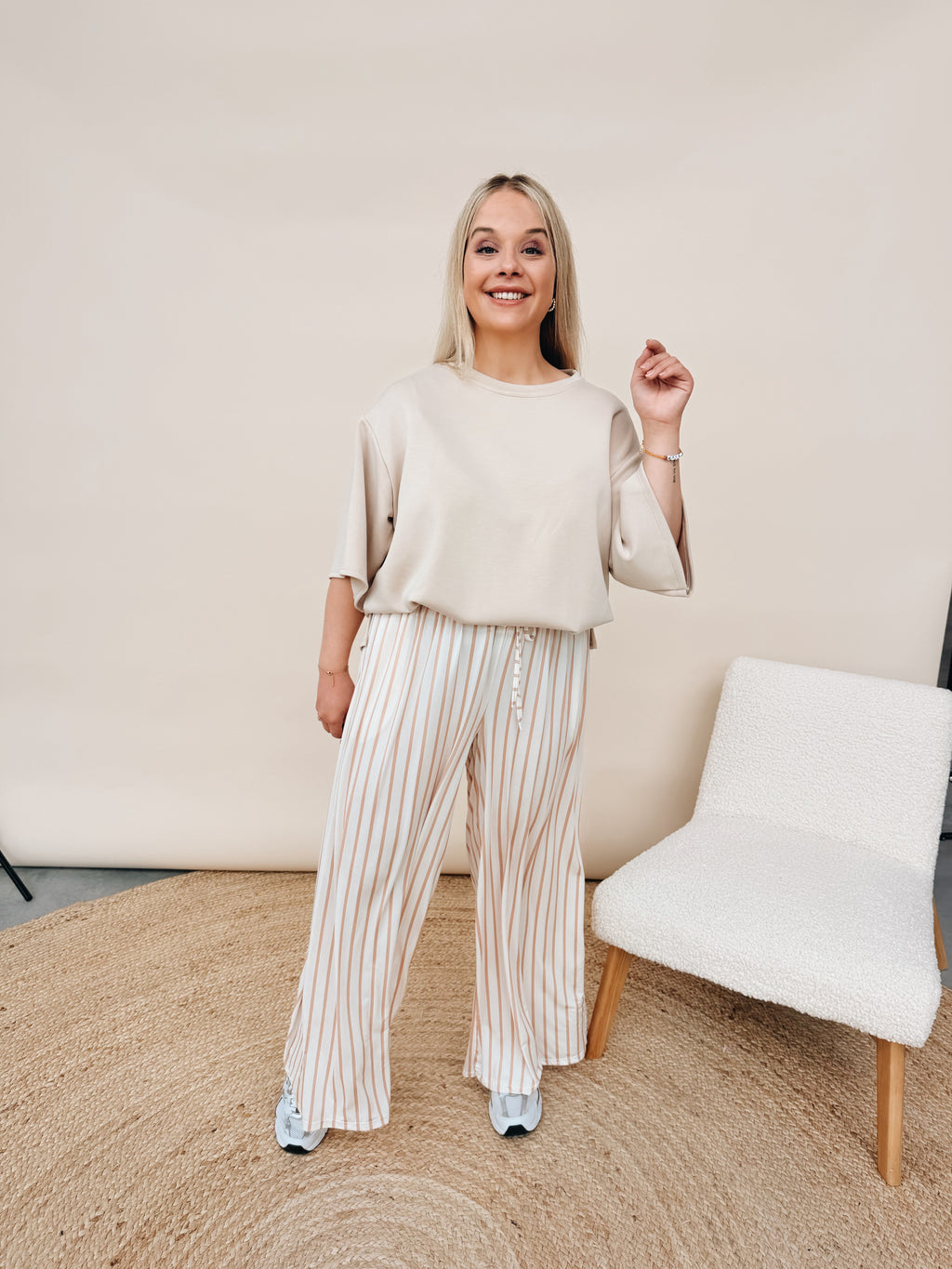 Novalie Pantalon Beige