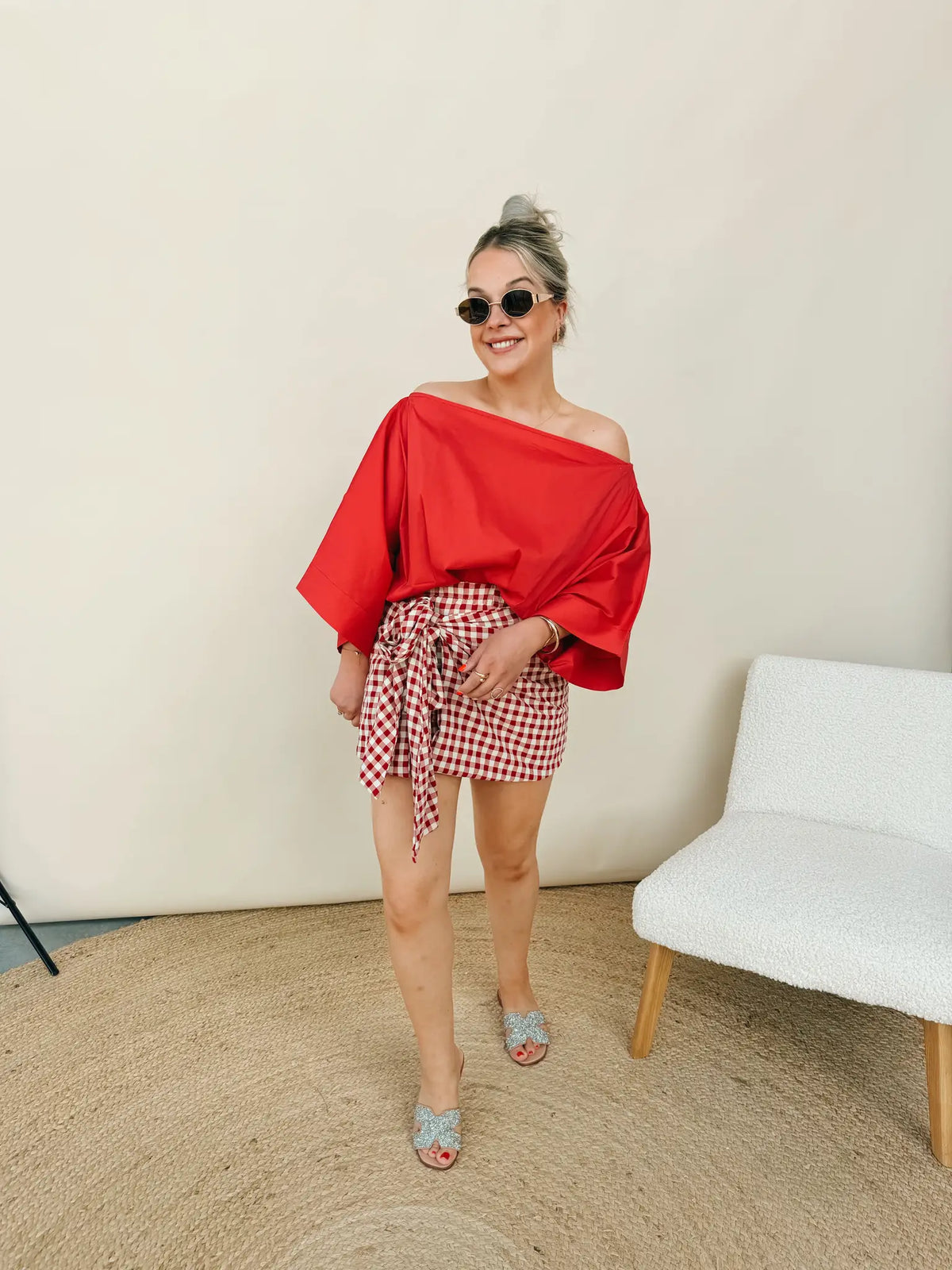 Lauranne Top Rood