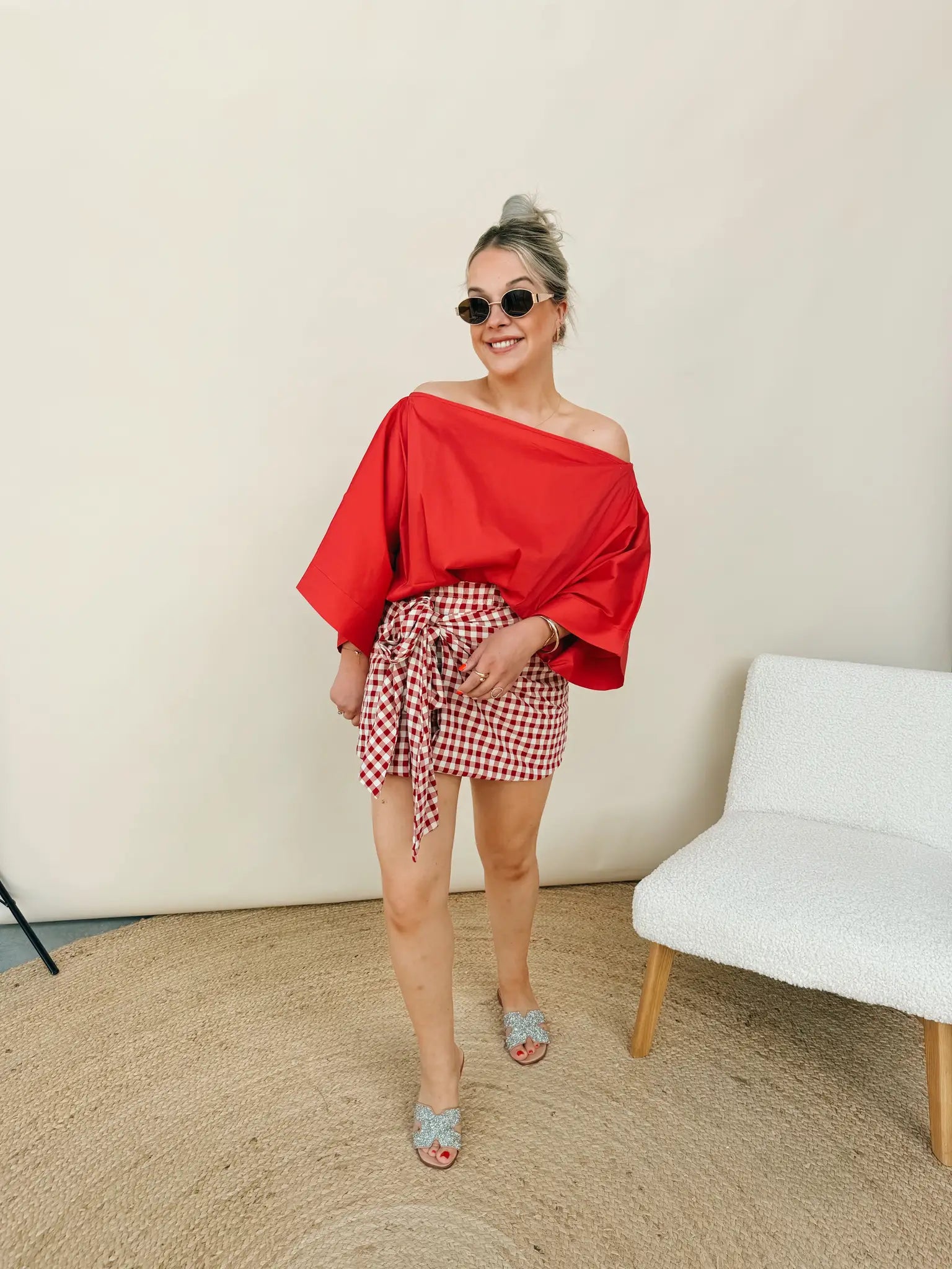Lauranne Top Rood