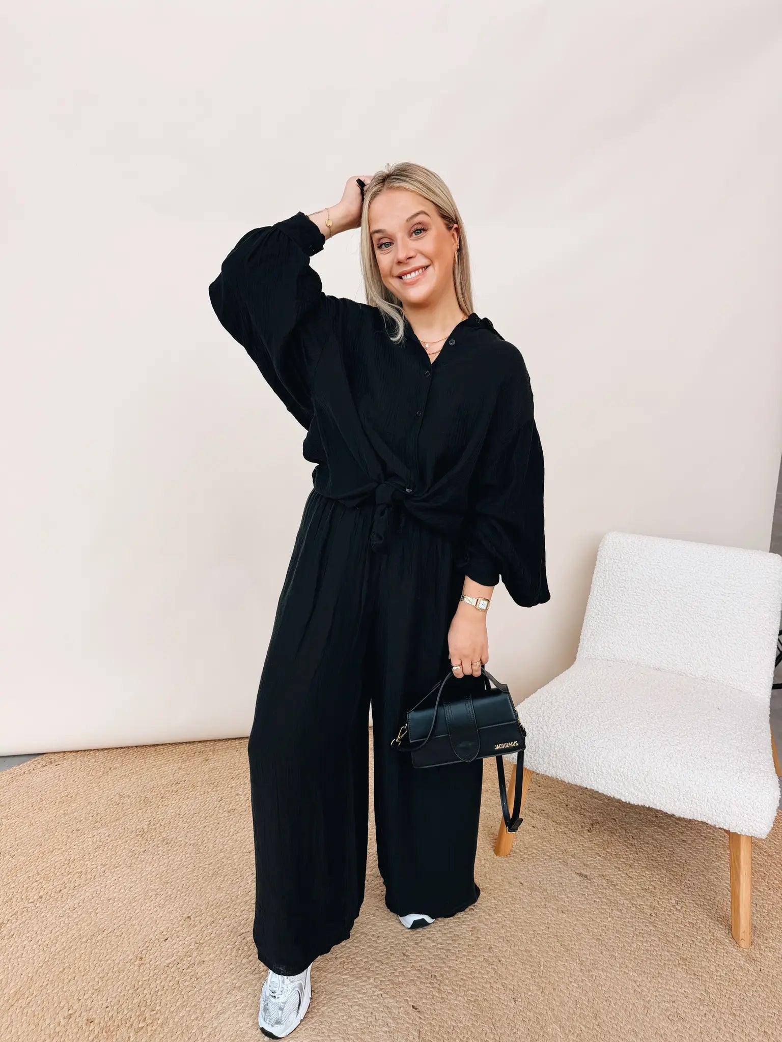 Leonore Blouse Zwart