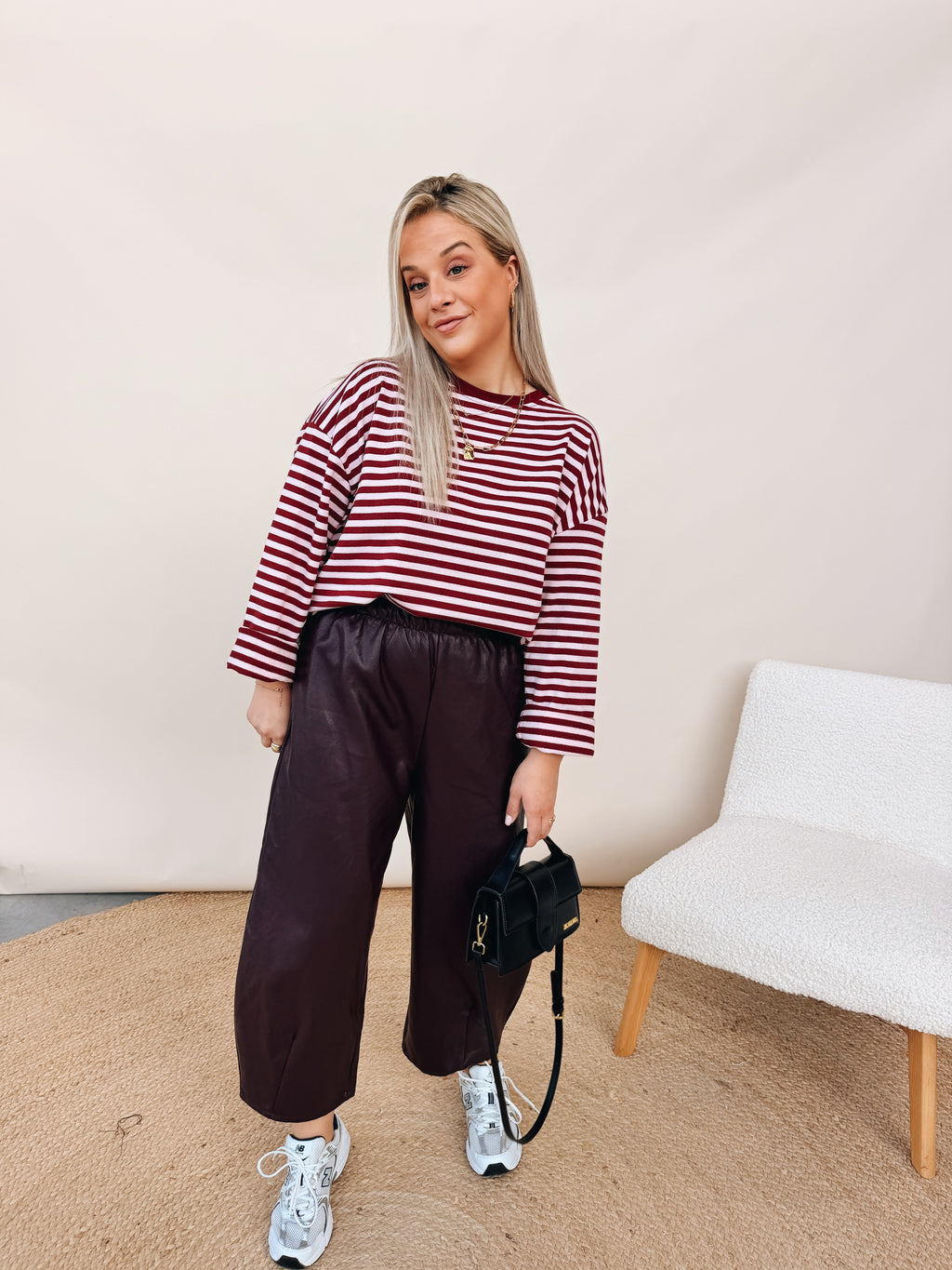 Sixtine Shirt Bordeaux
