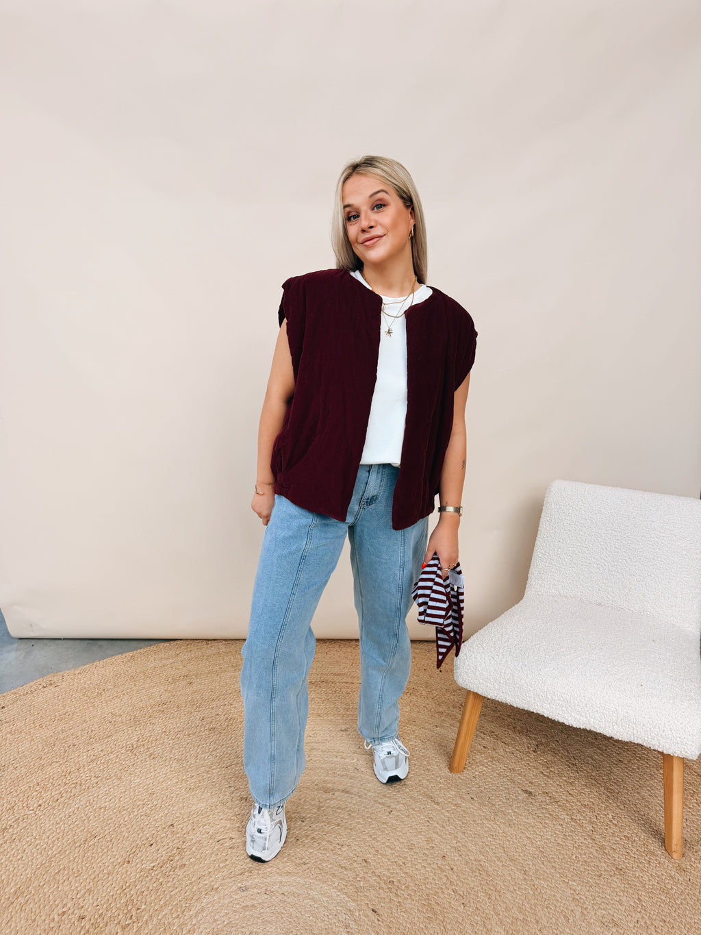 Iris Jacket Bordeaux