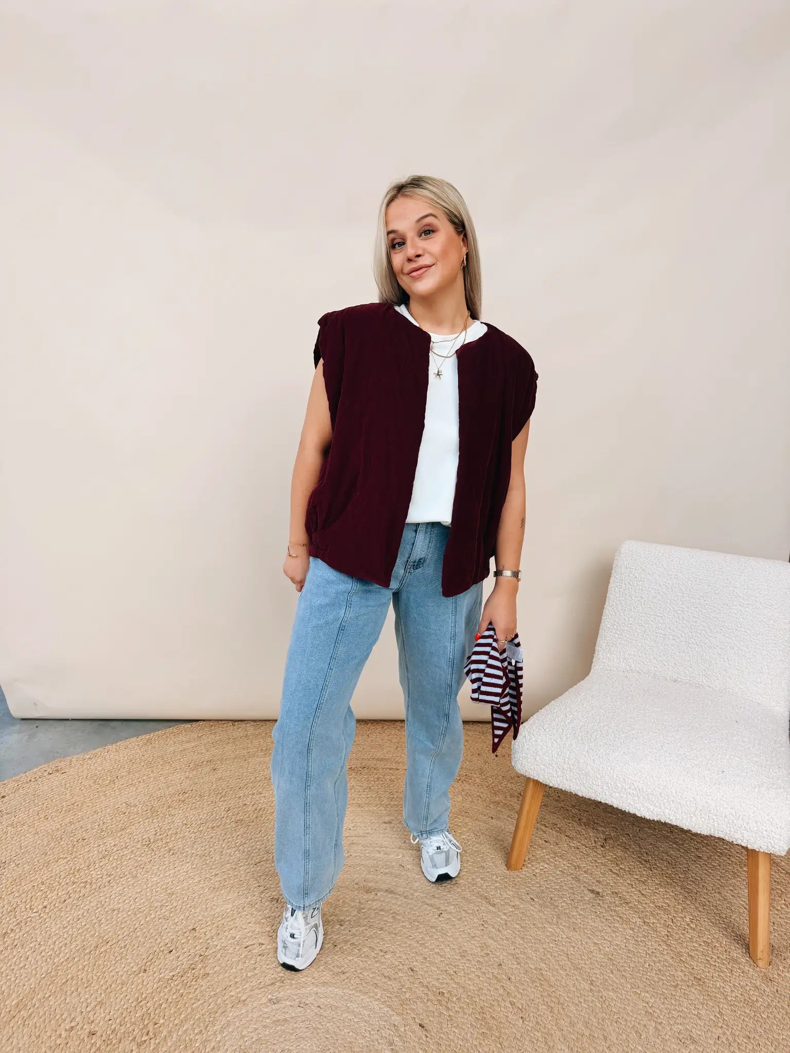 Iris Jacket Bordeaux