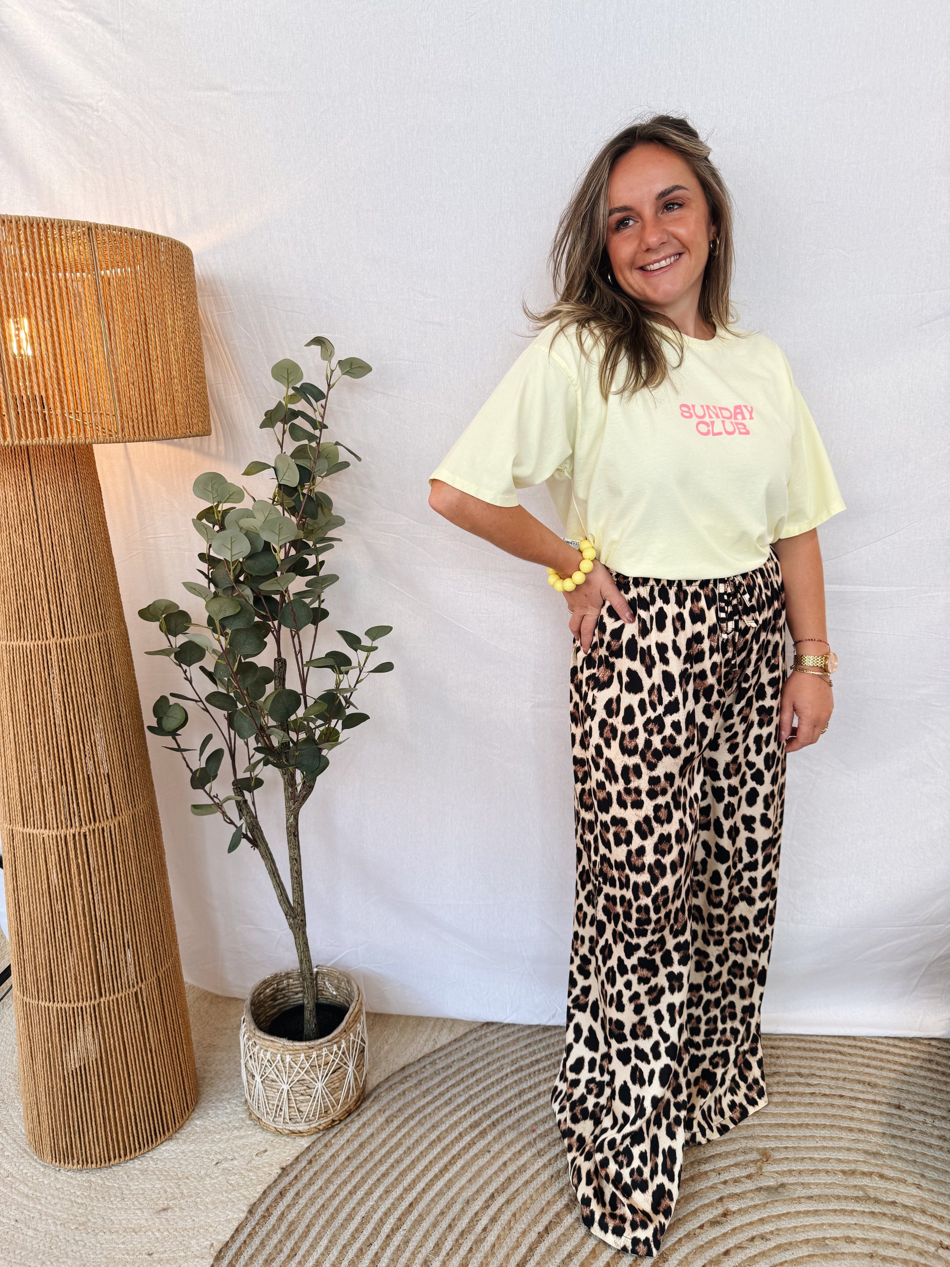 Buna Leopard Pantalon