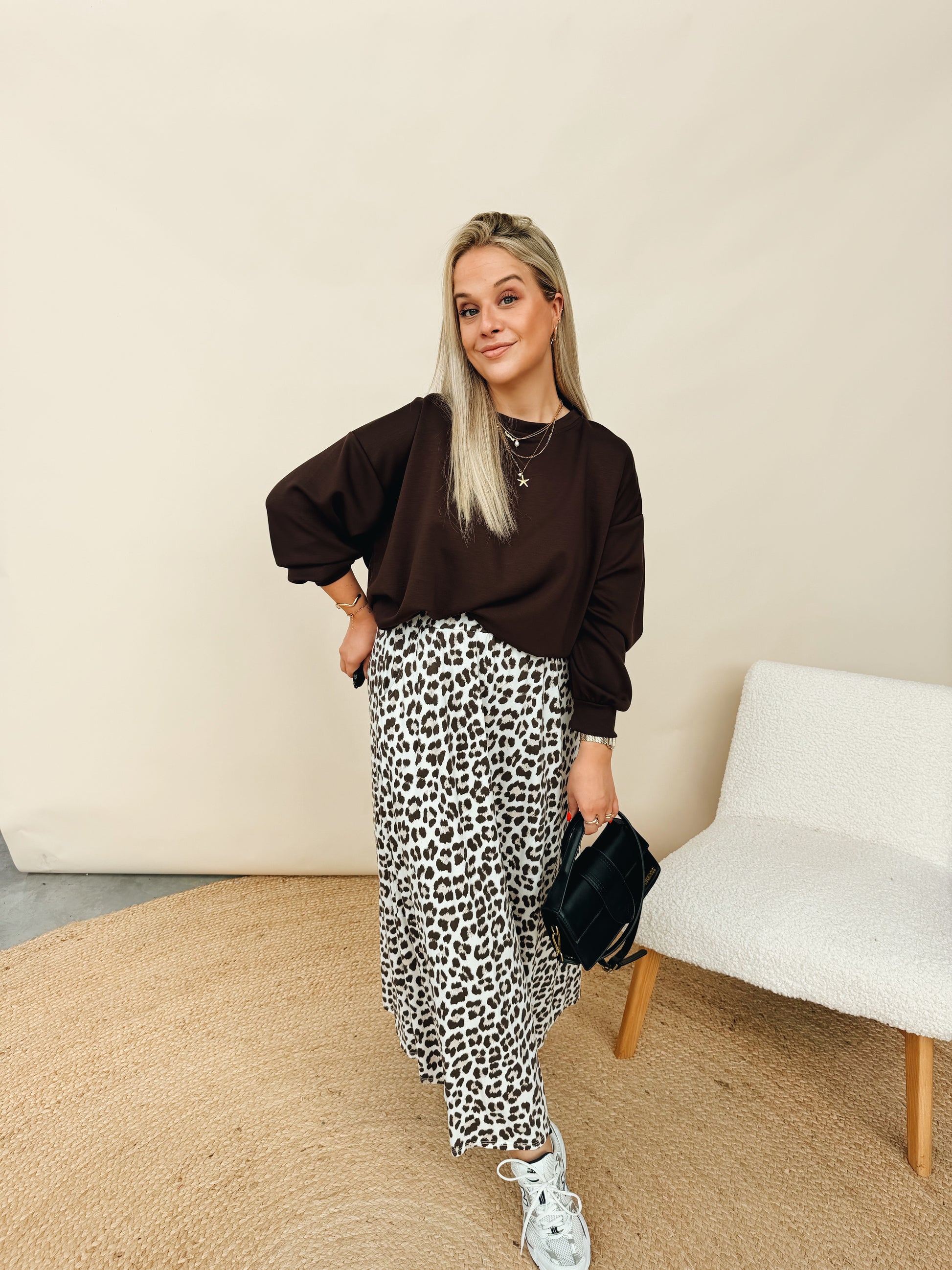 Merlinde Sweatshirt Choco