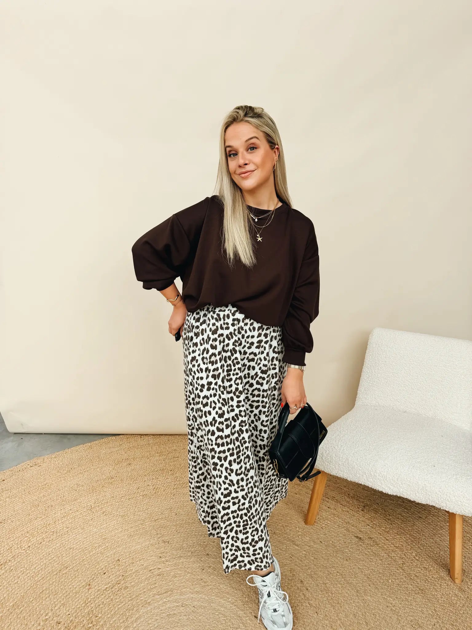 Merlinde Sweatshirt Choco