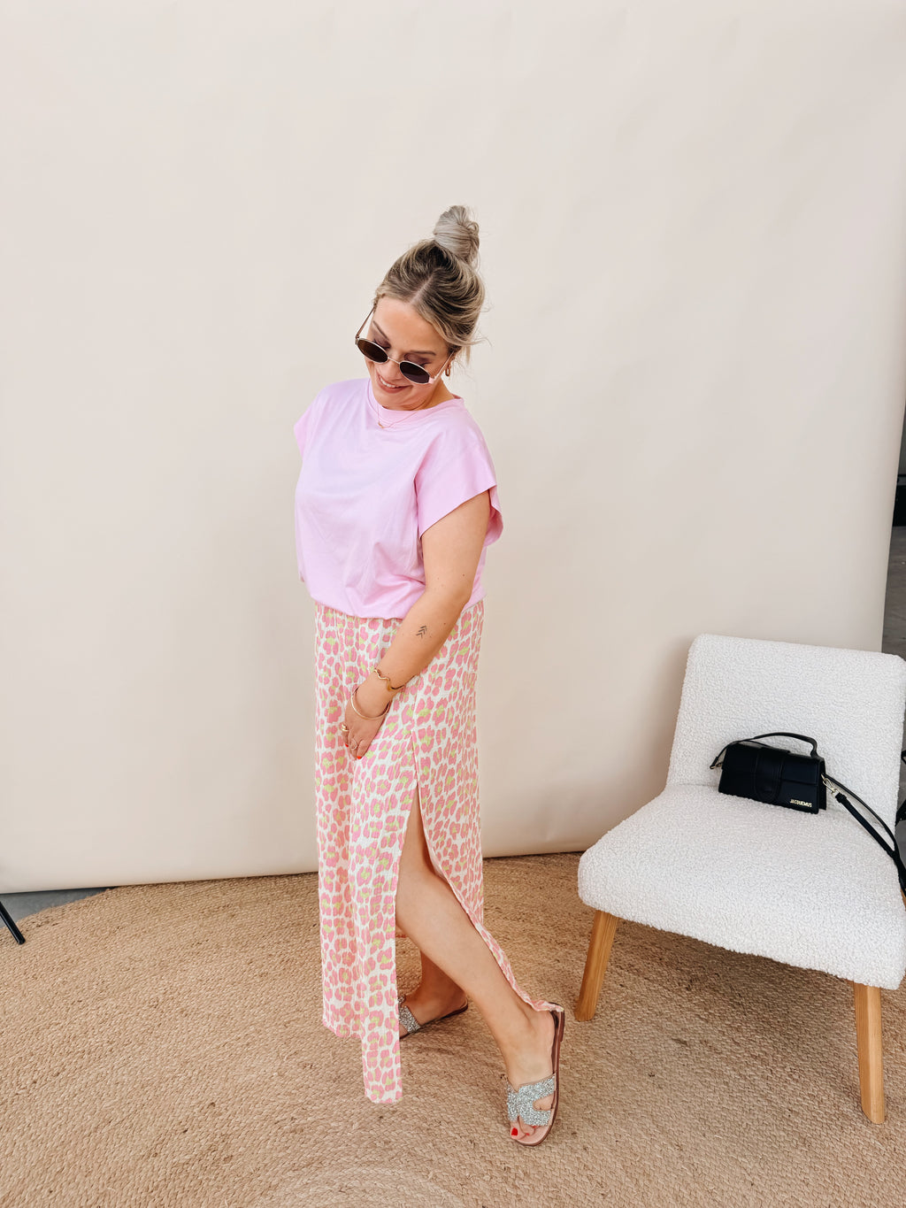 Julienne Top Rose