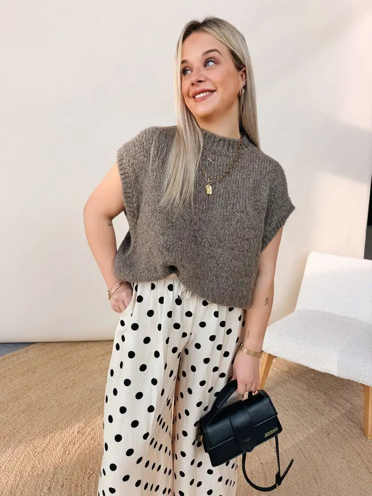 Apolline Knit Bruingrijs