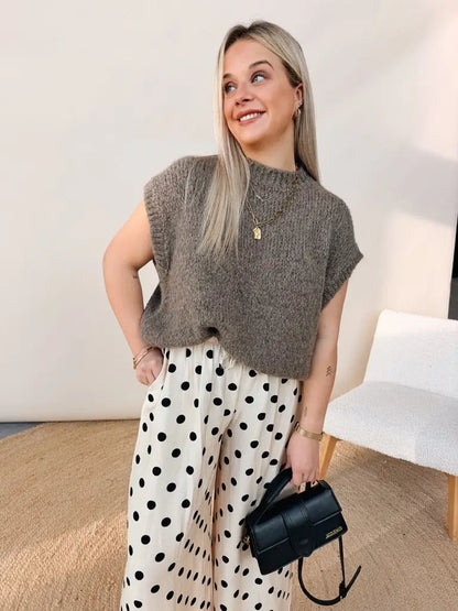 Apolline Knit Bruingrijs