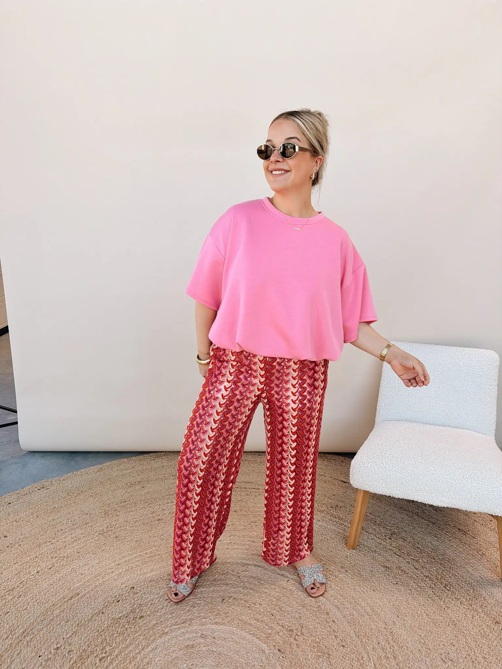 Margaux Top Fuchsia