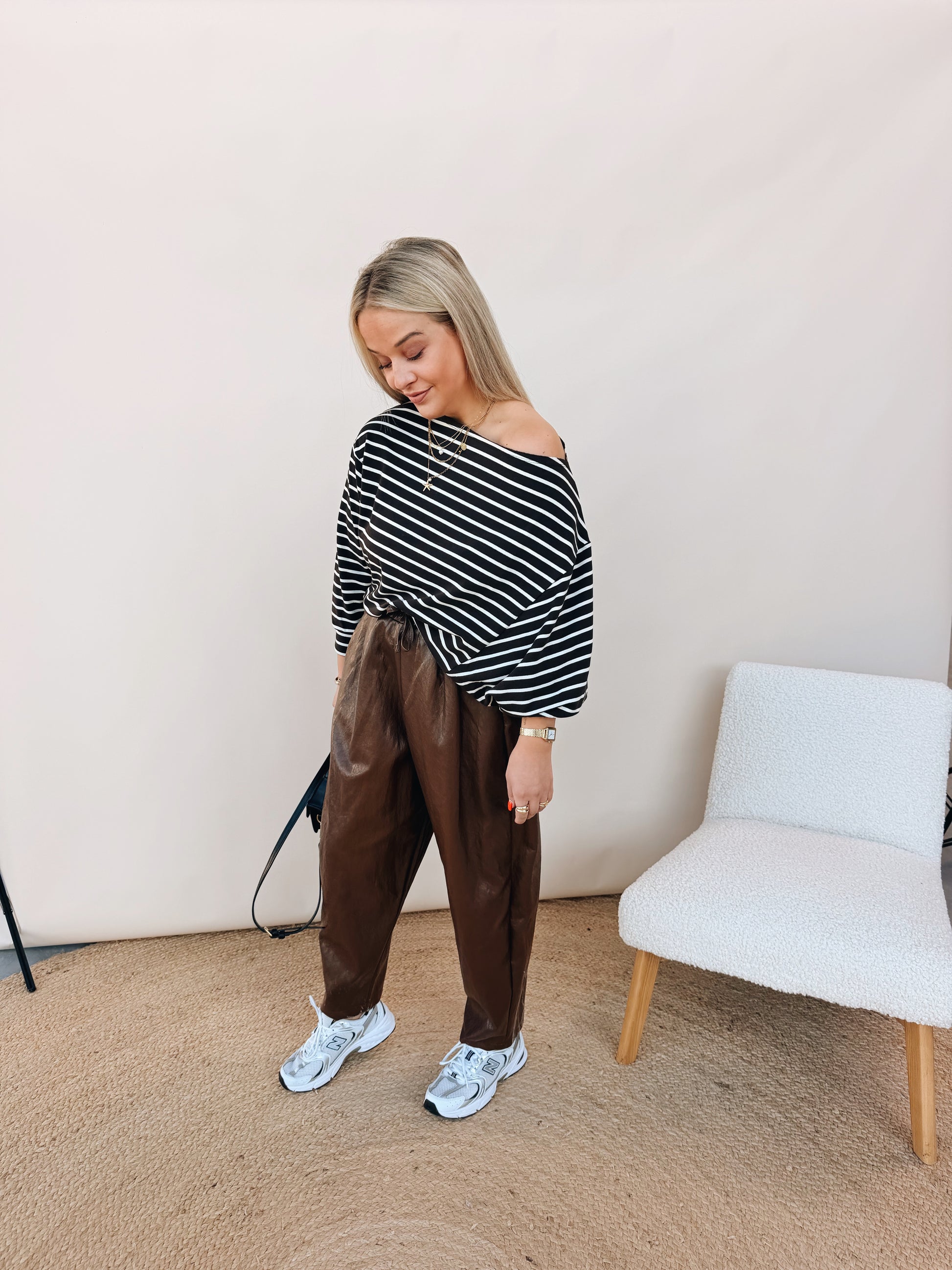 Inès Pantalon Camel