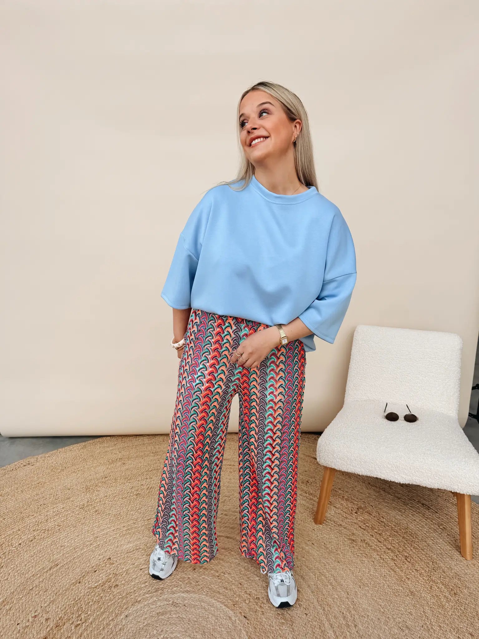 Katrien Pantalon Multicolor