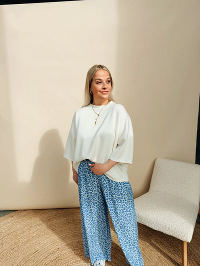 Annebel Leopard Pantalon