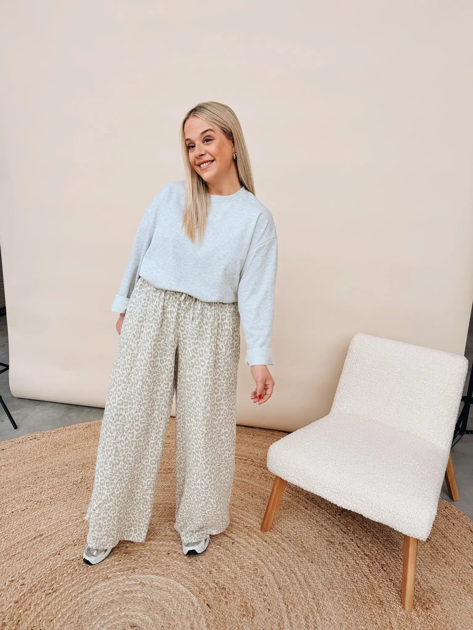 Lora Leopard Pantalon