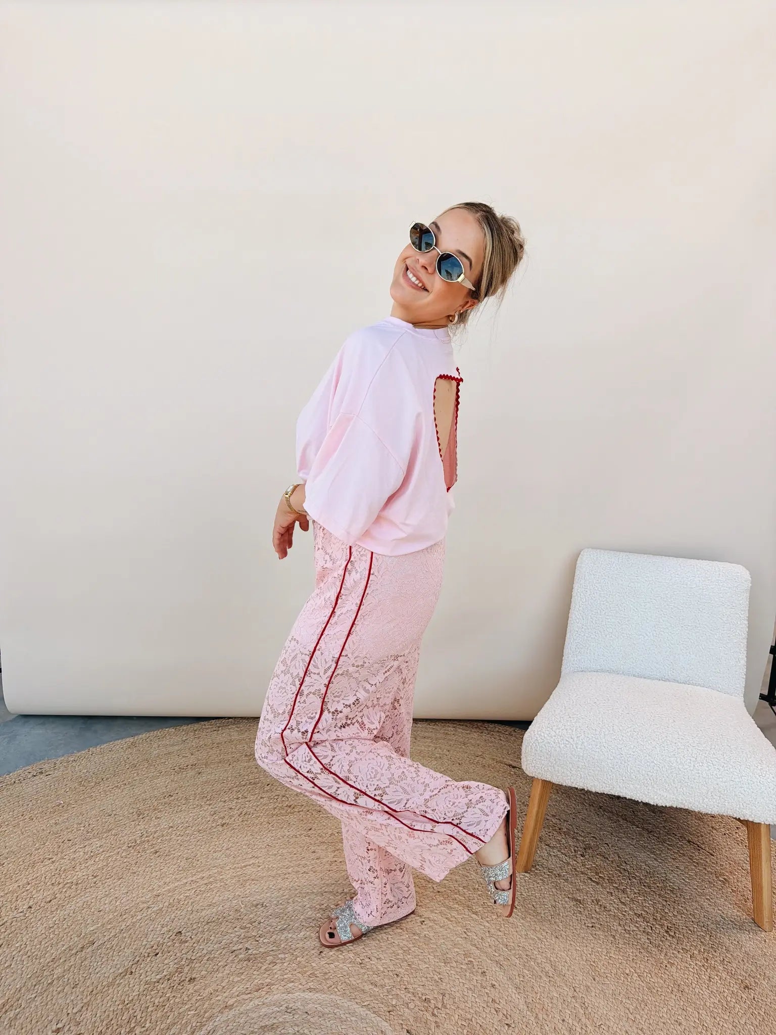 Lieke Shirt Rose