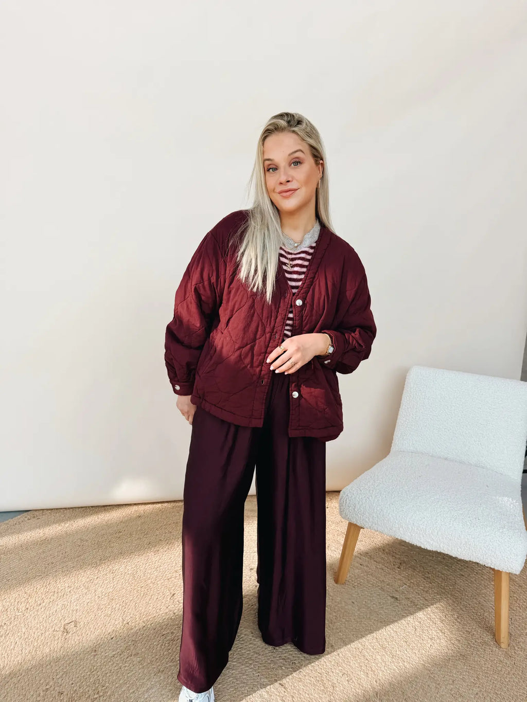 Zélie Jacket Bordeaux