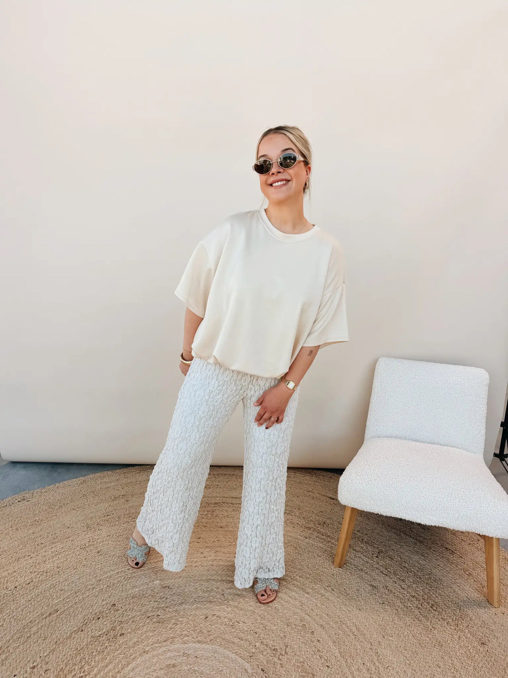 Margaux Top Beige