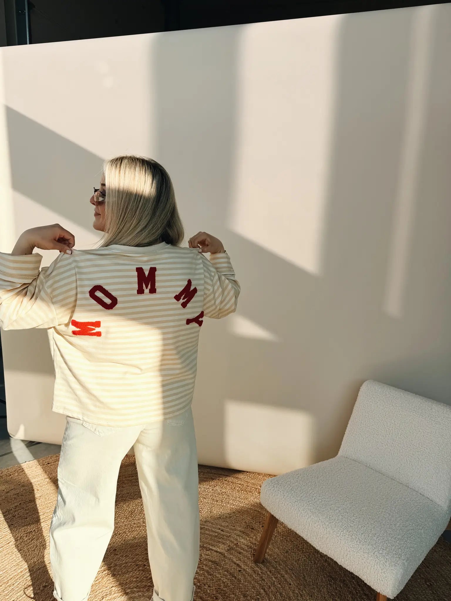 Mommy Striped Top
