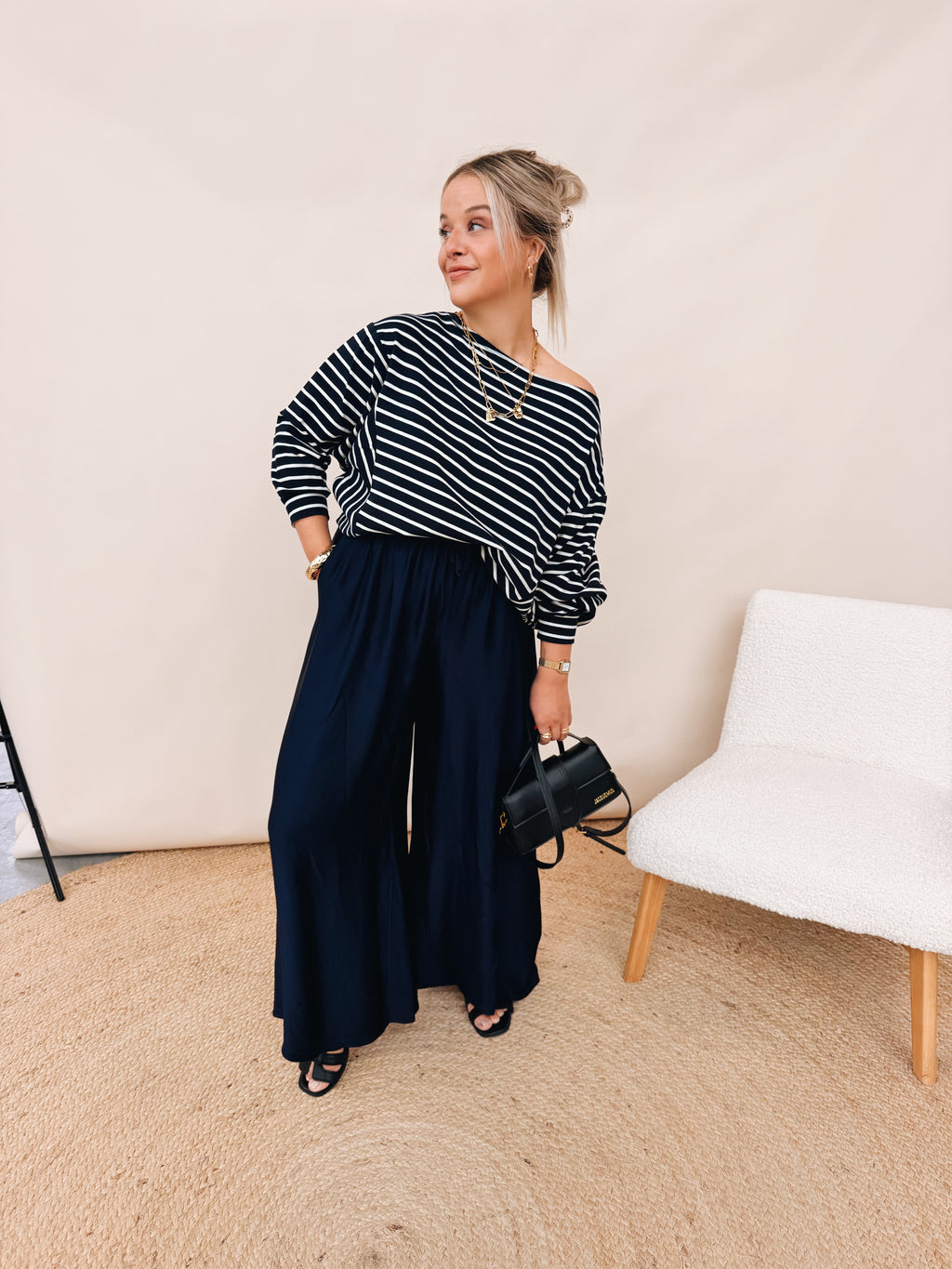 Nuria Pantalon Navy