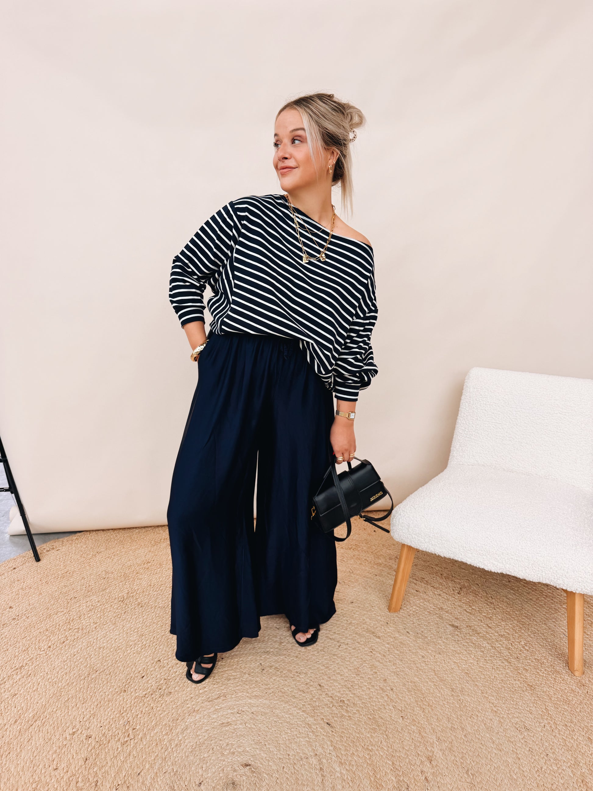 Nuria Pantalon Navy