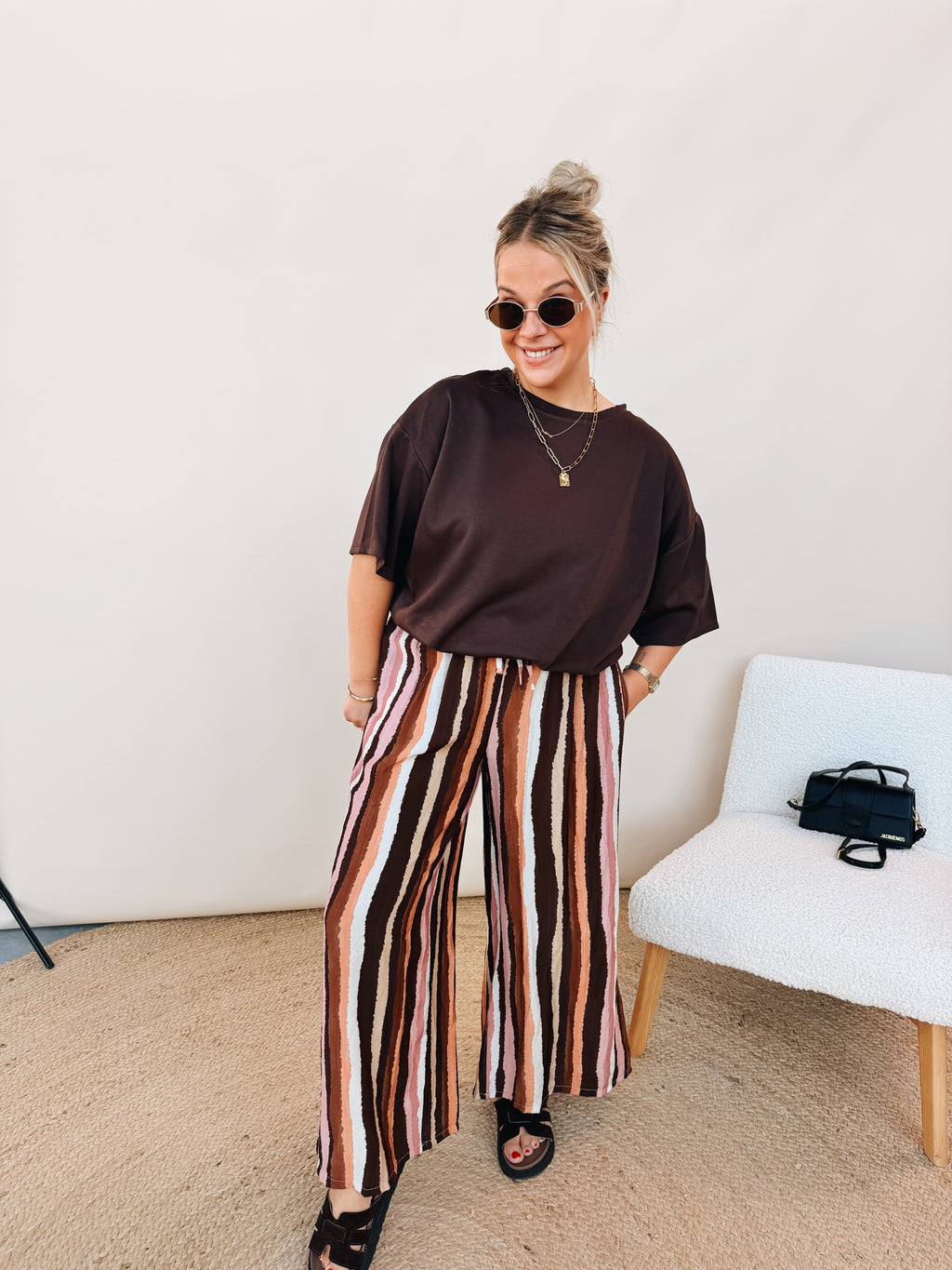 Margueritte Pantalon Choco