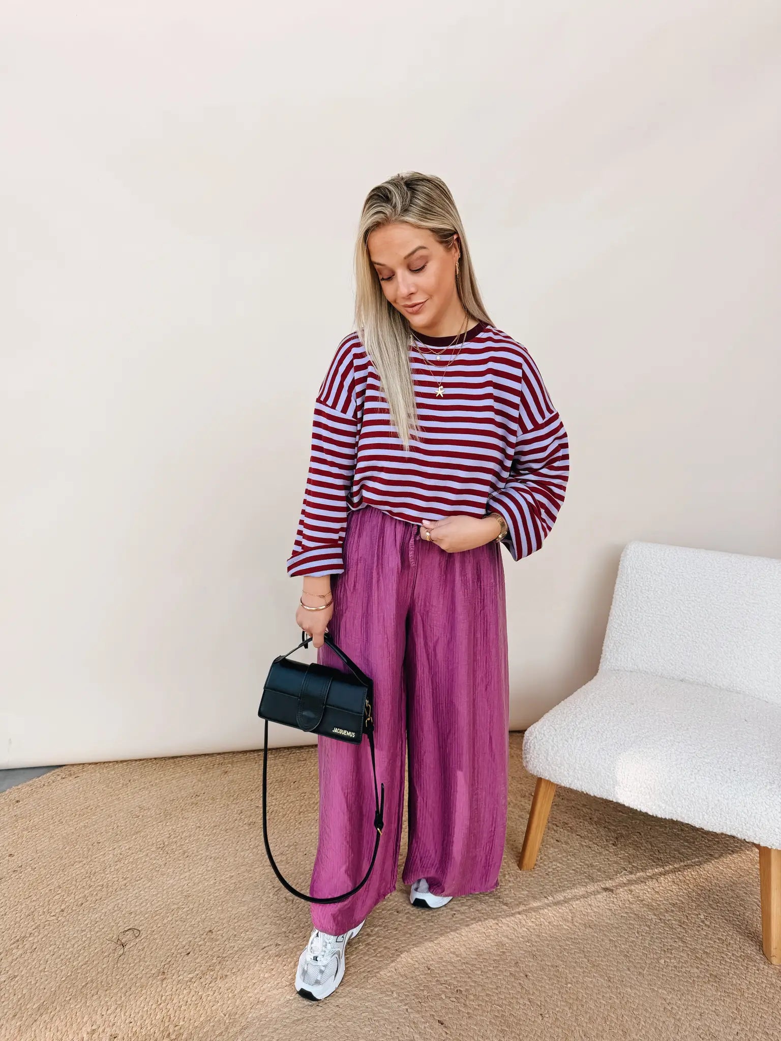 Leonore Pantalon Magenta