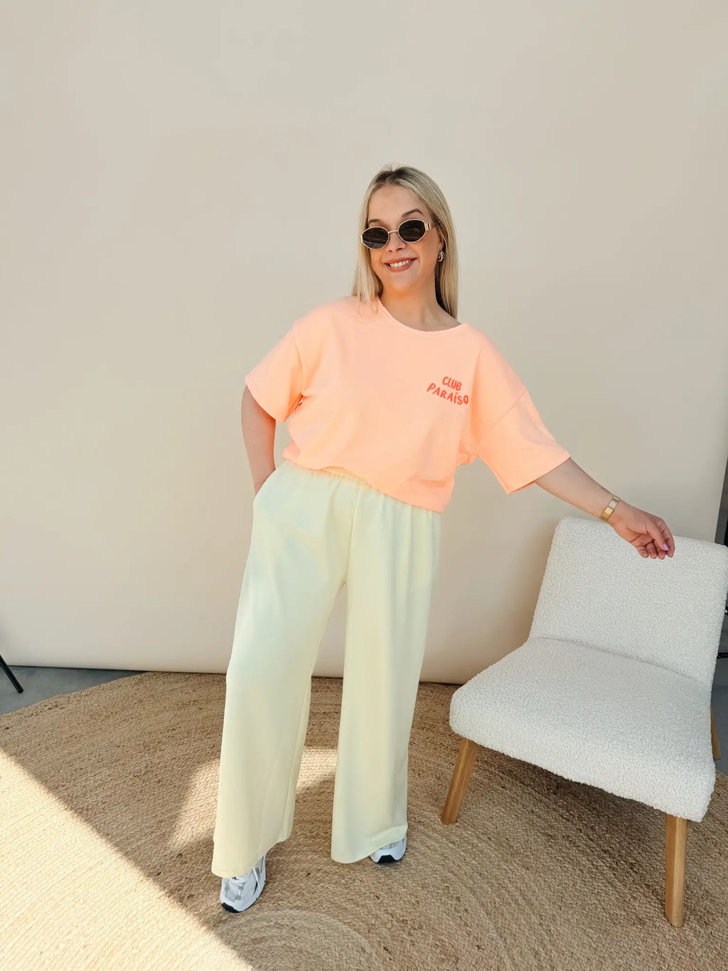 Shirt Paraiso Club Peach