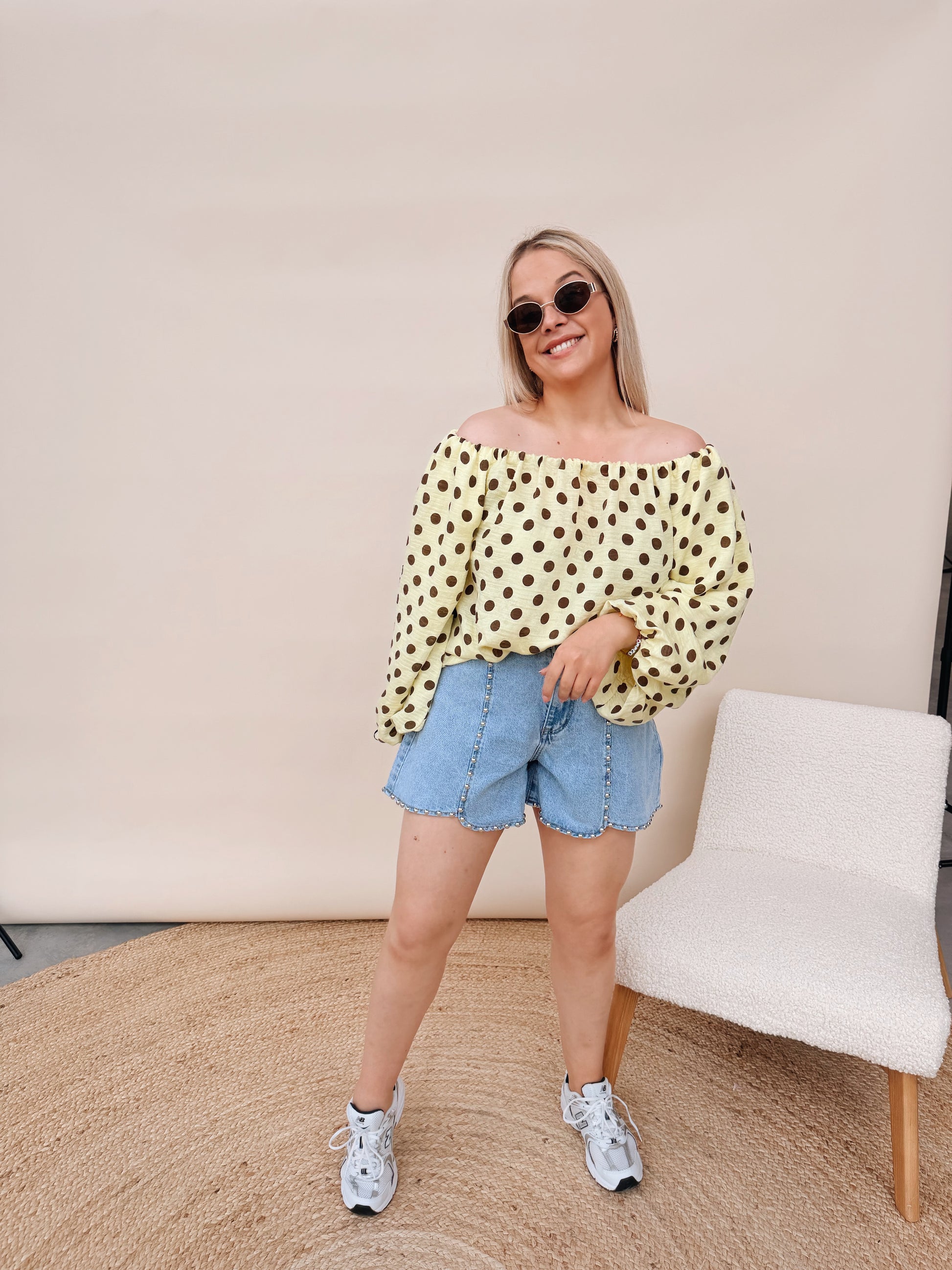 Cato Studs Jeans Short
