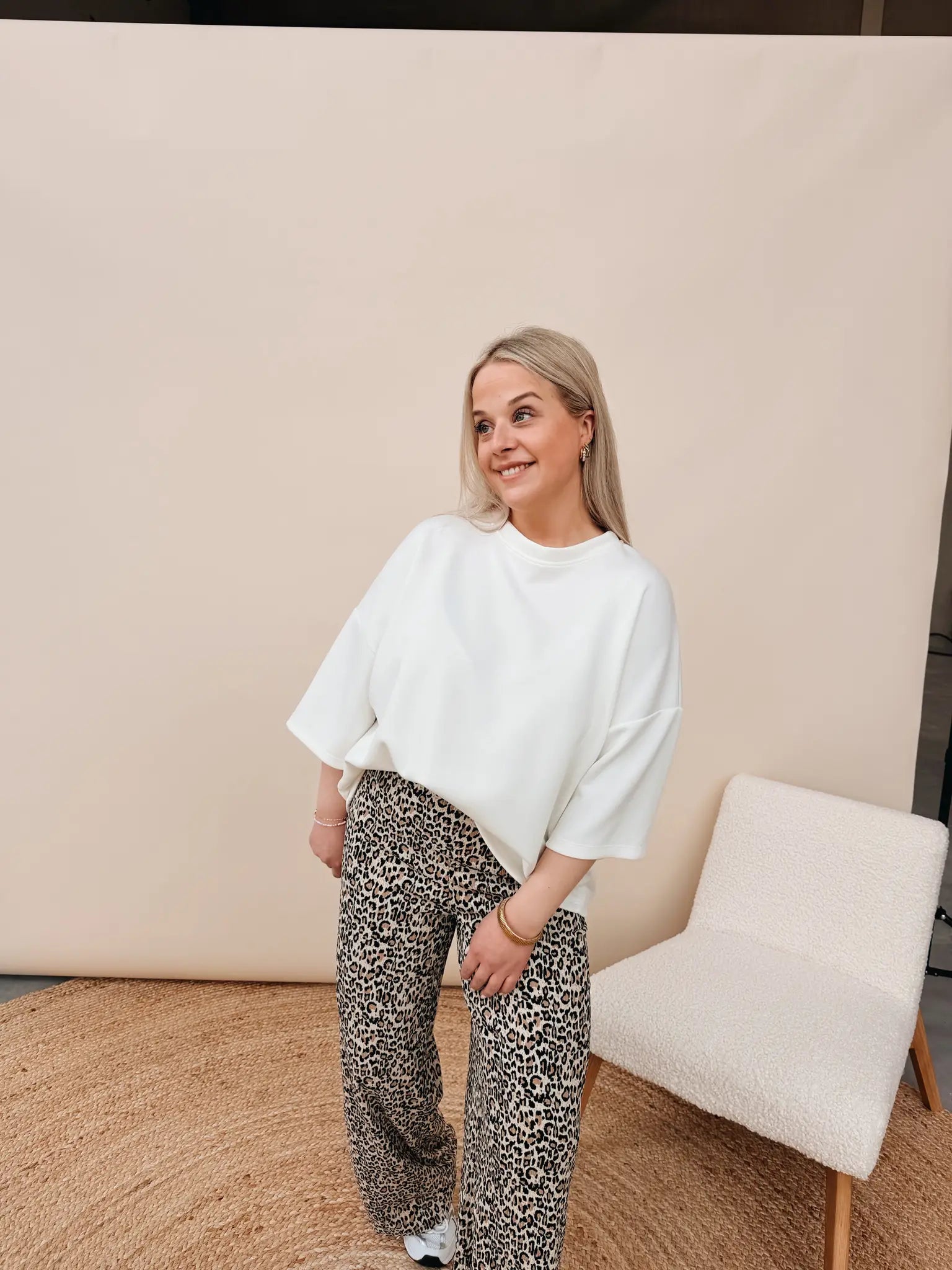 Vieve Leopard Pantalon