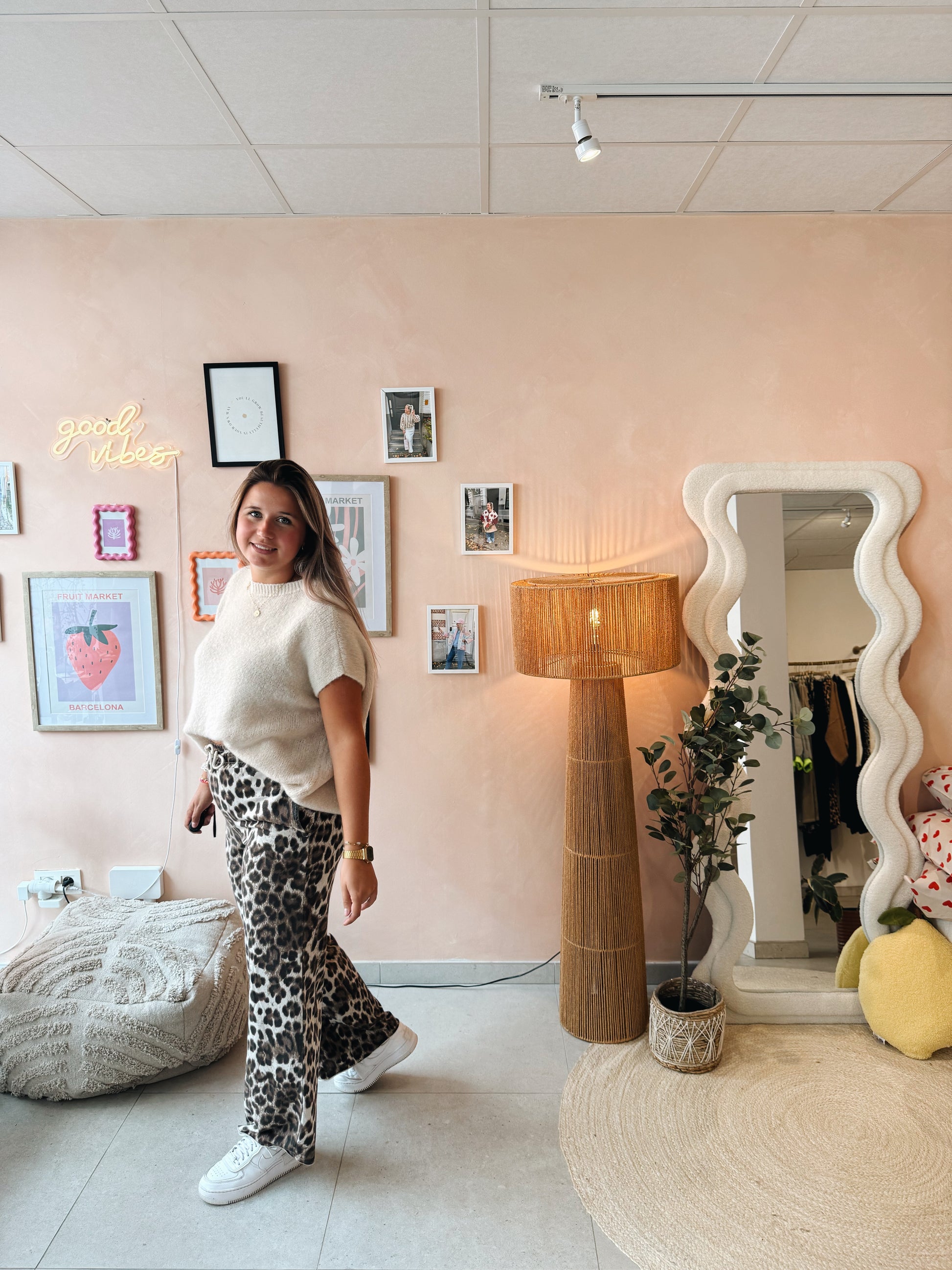 Noa Leopard Pantalon