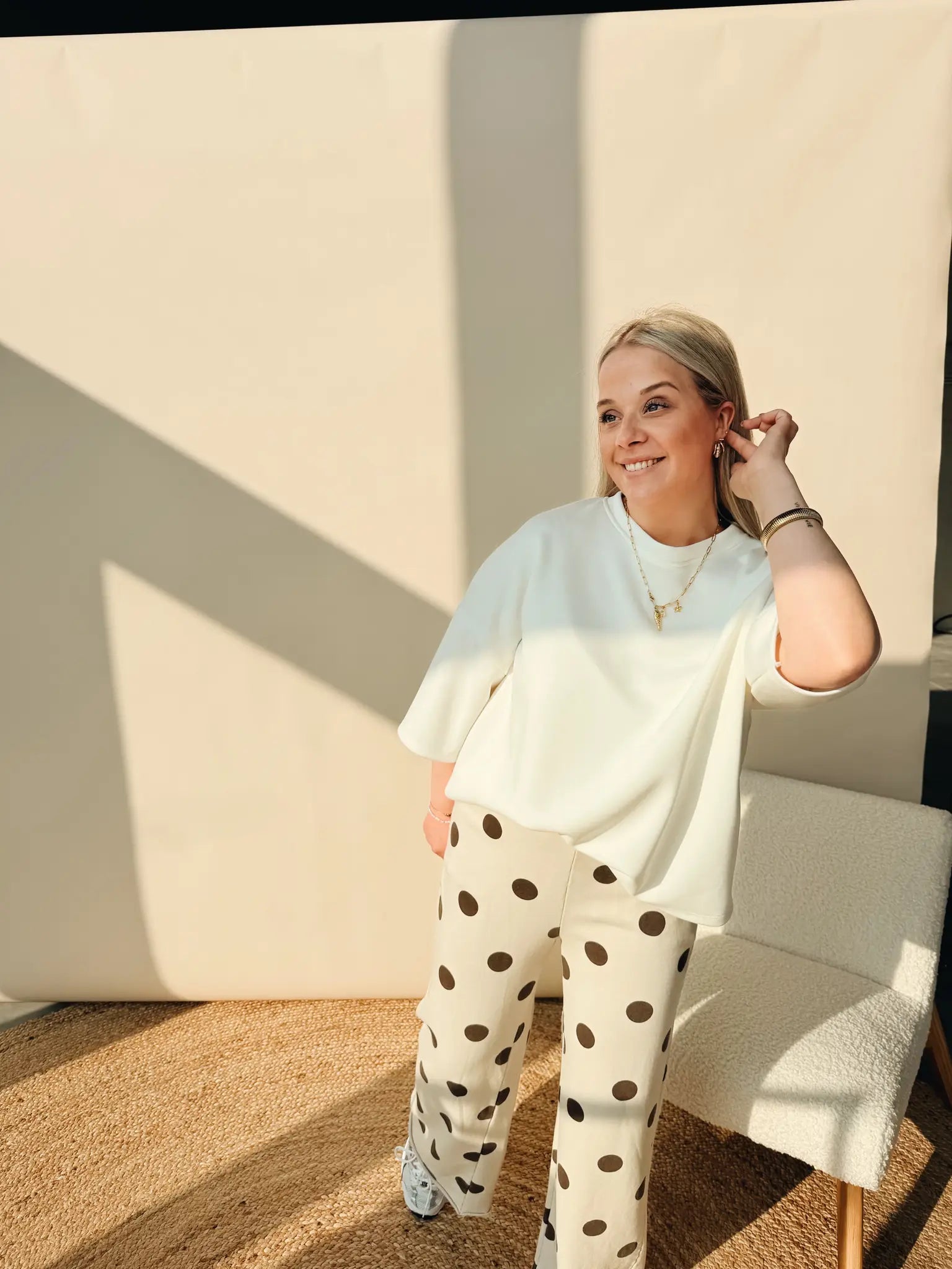 Annelieke Dot Pantalon