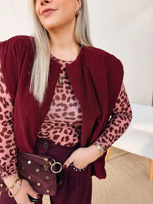 Iris Jacket Bordeaux