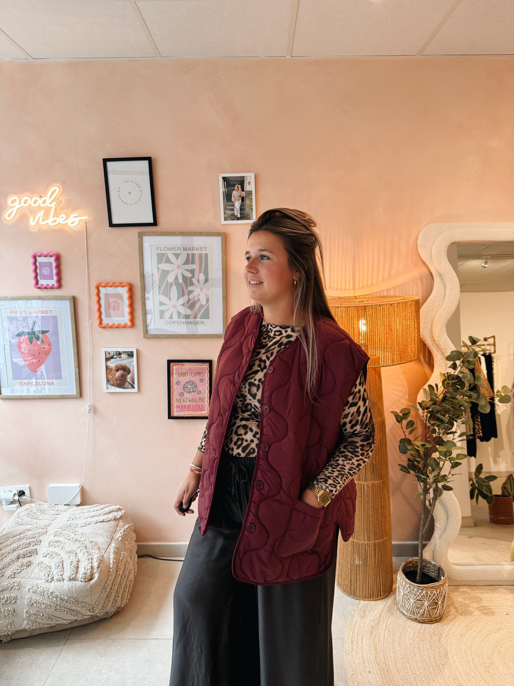 Louise Jacket Bordeaux