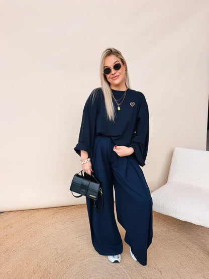 Leona Shirt Navy