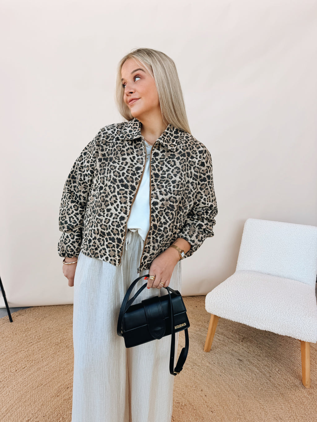 Noémi Leopard Jacket