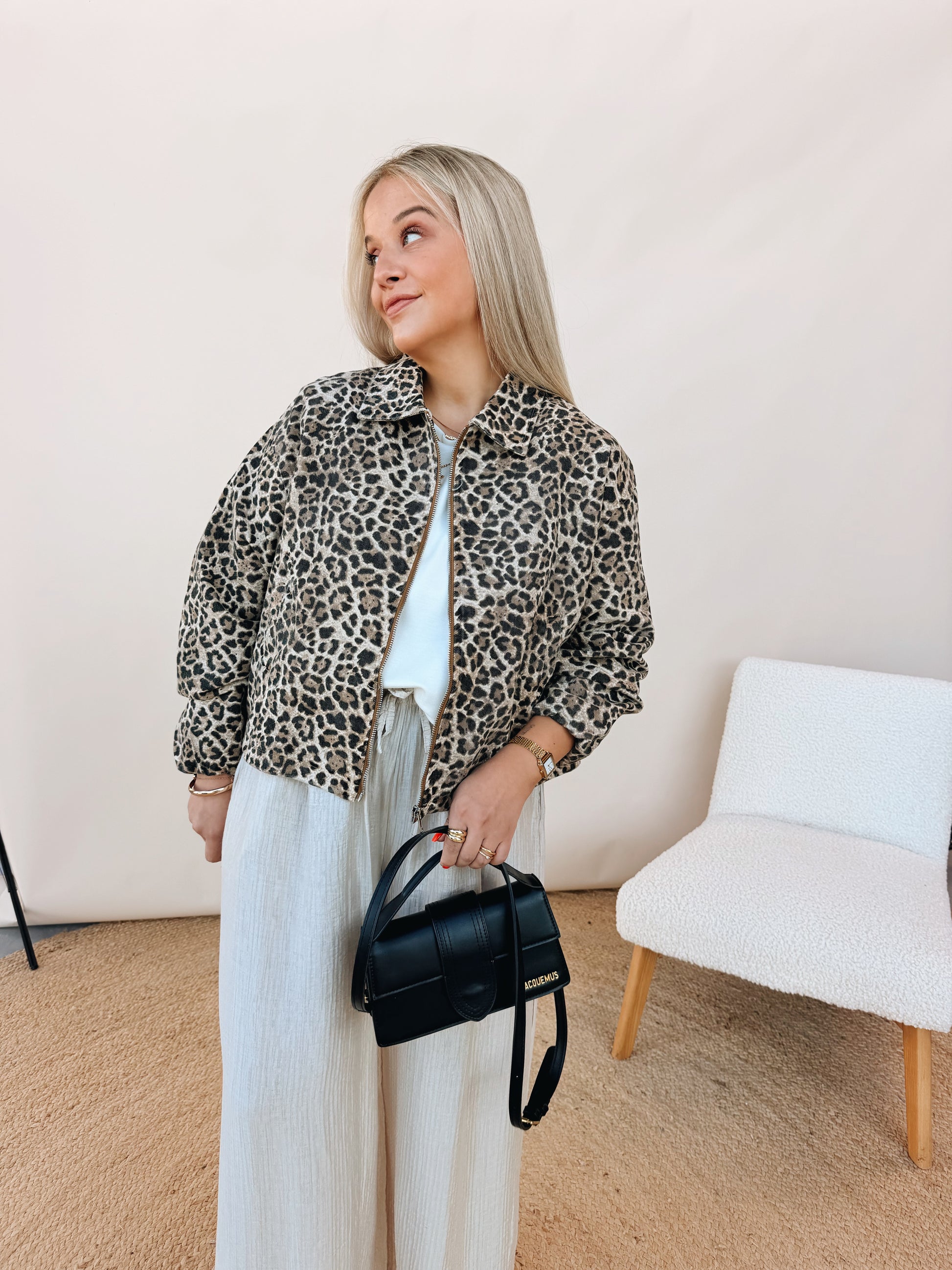 Noémi Leopard Jacket