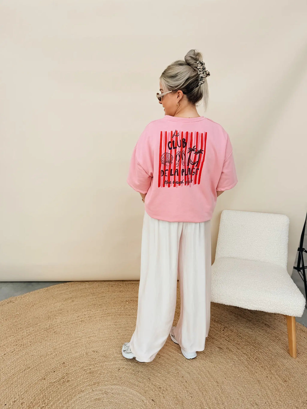 Shirt Le Club De La Plage Roze