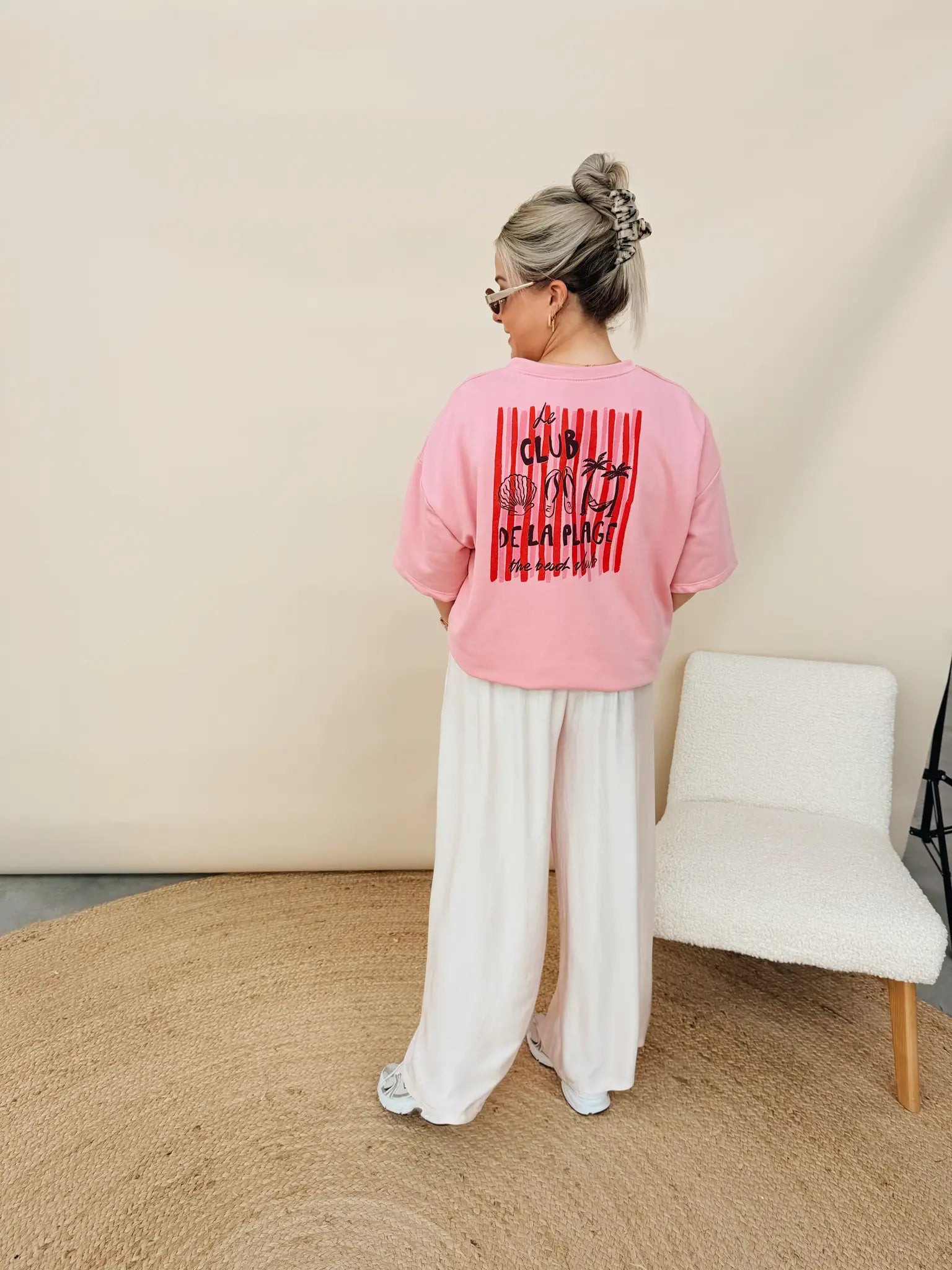 Shirt Le Club De La Plage Roze