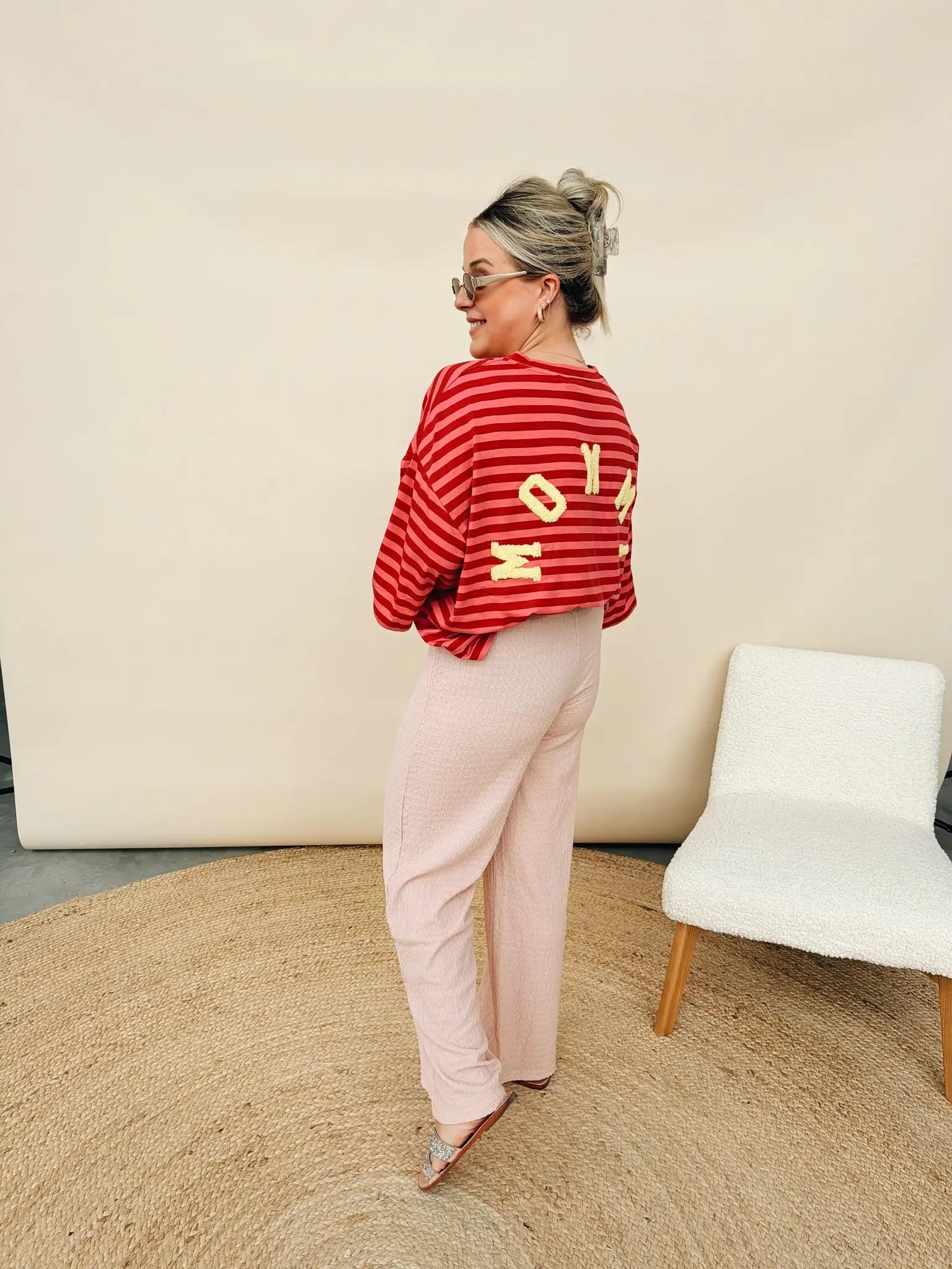 Shirt Mommy Rood